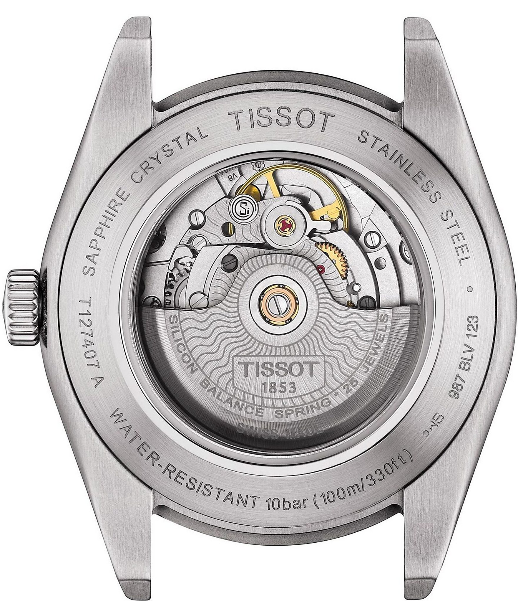 Tissot Gentleman Powermatic 80 Silicium Watch