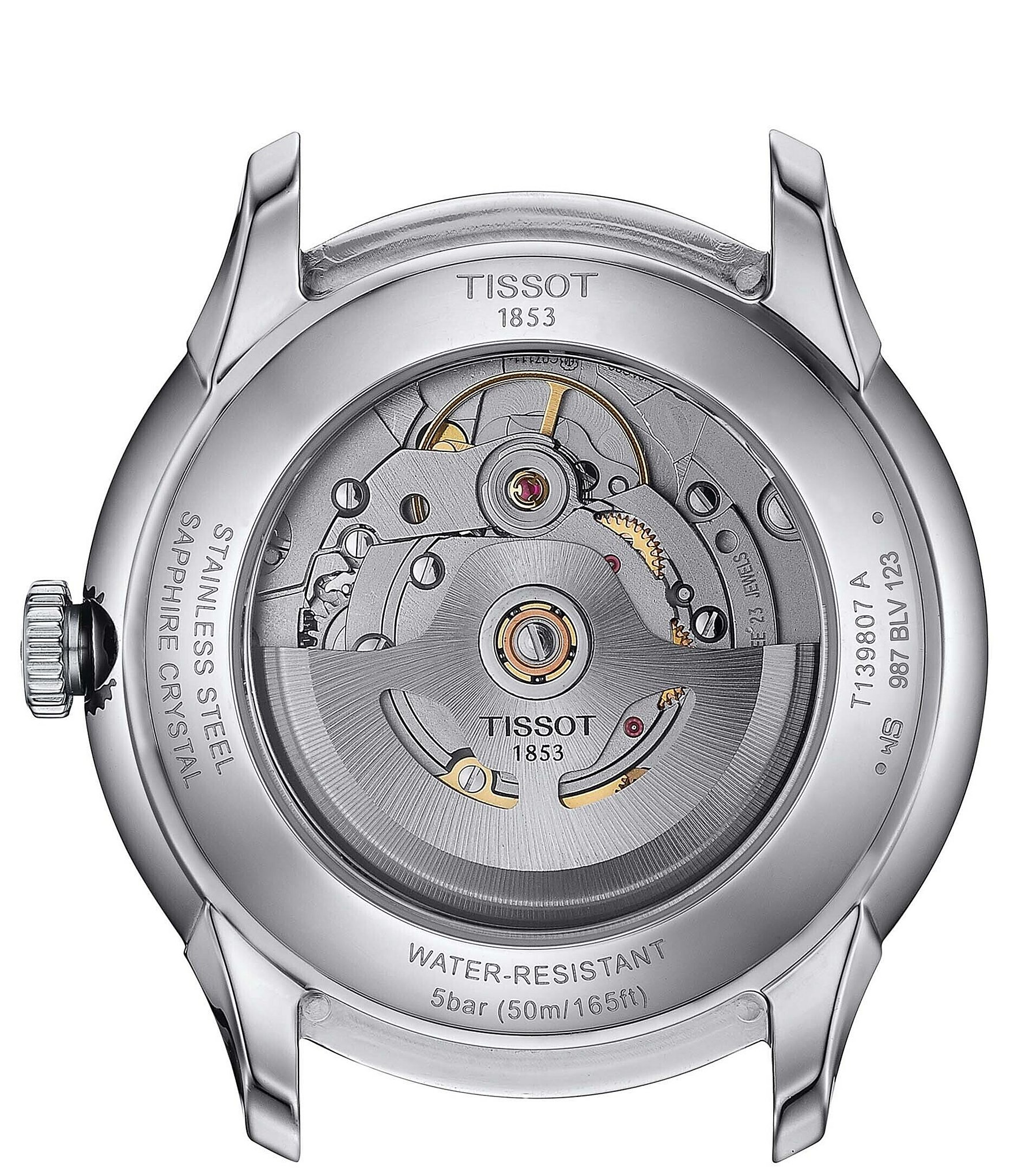 Tissot Men's Chemin Des Tourelles Powermatic 80 Automatic Dial Stainless Steel Bracelet Watch