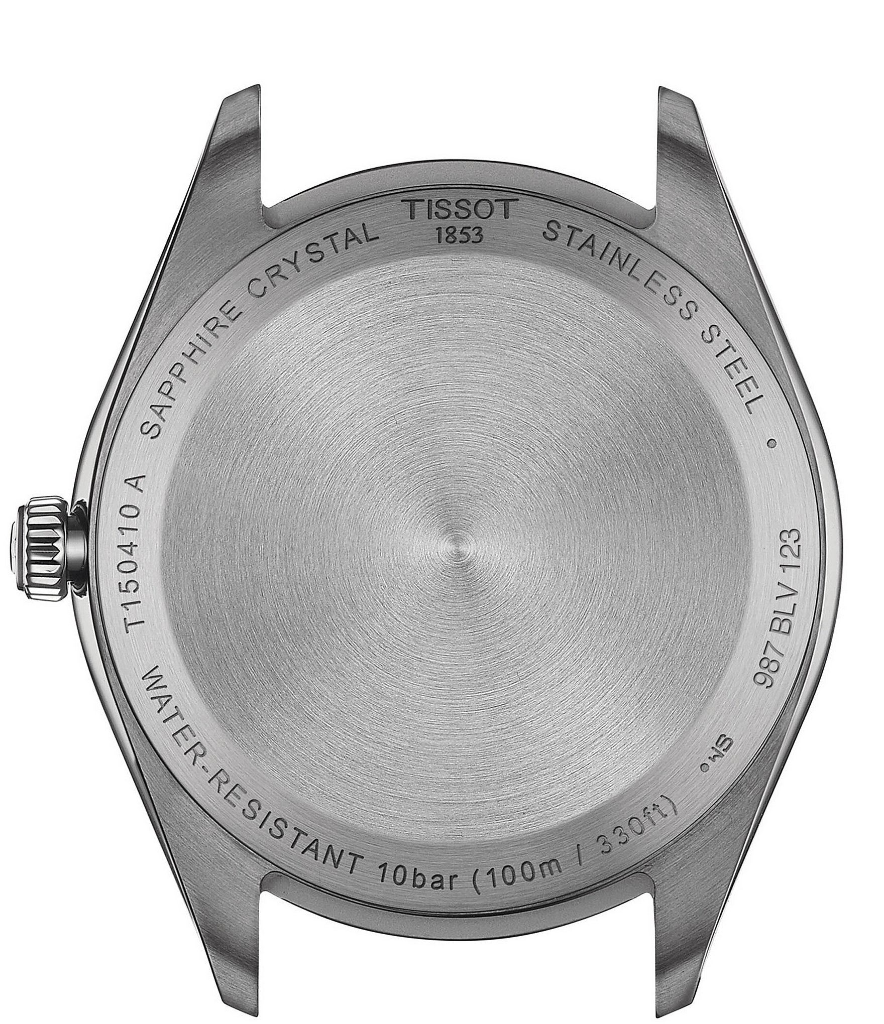 Tissot Men's Classic Collection Pr 100 Stainless Steel Bracelet Watch