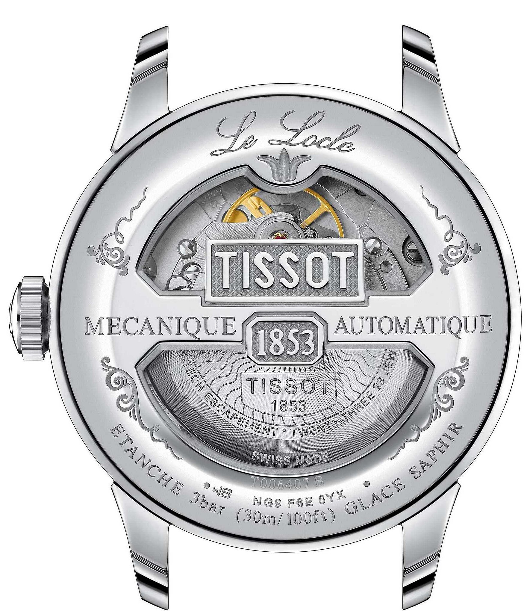 Tissot Men's Le Locle Powermatic Automatic Stainless Steel Bracelet Watch