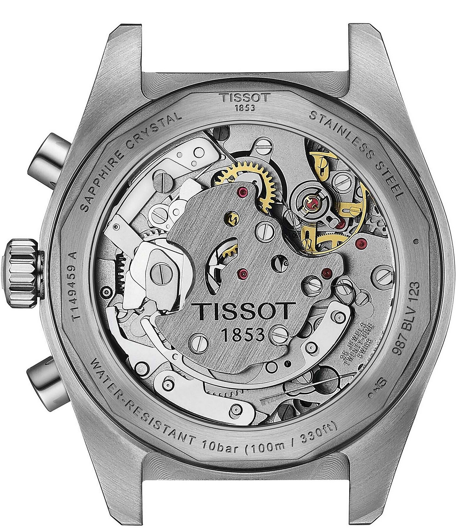 Tissot Men's Prs516 Mechanical Automatic Stainless Steel Bracelet Watch