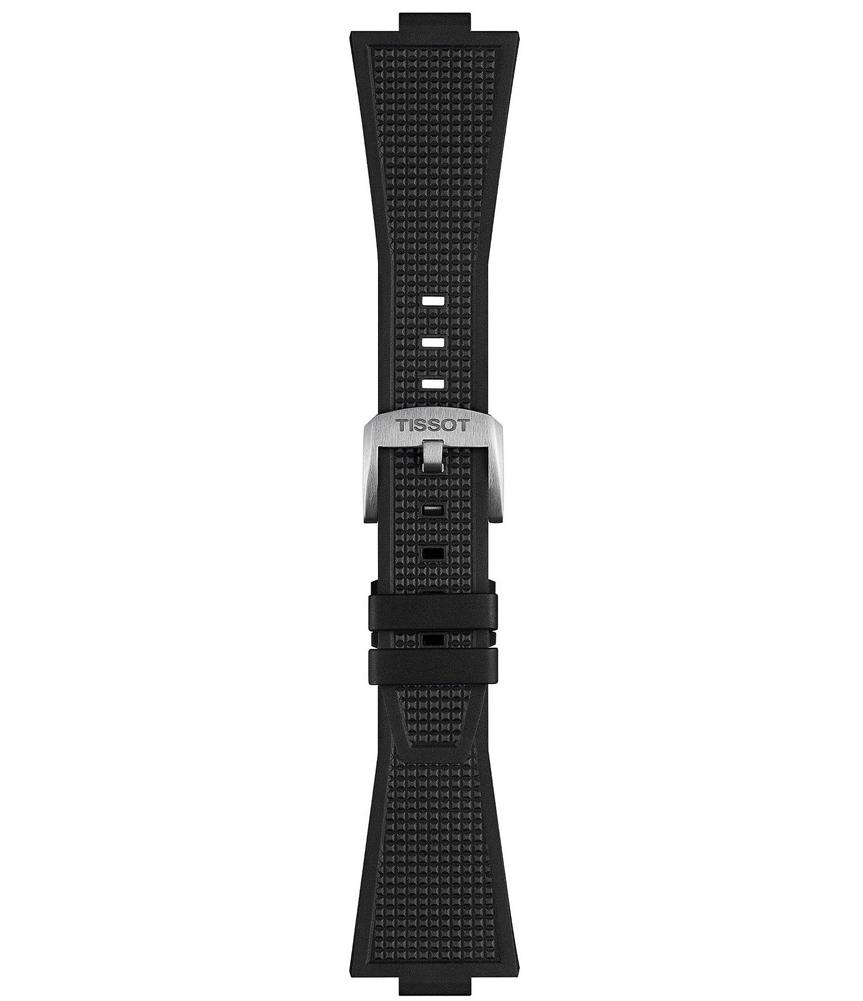 Tissot Men's Gridded Prx Powermatic 80 Automatic Black Strap Watch