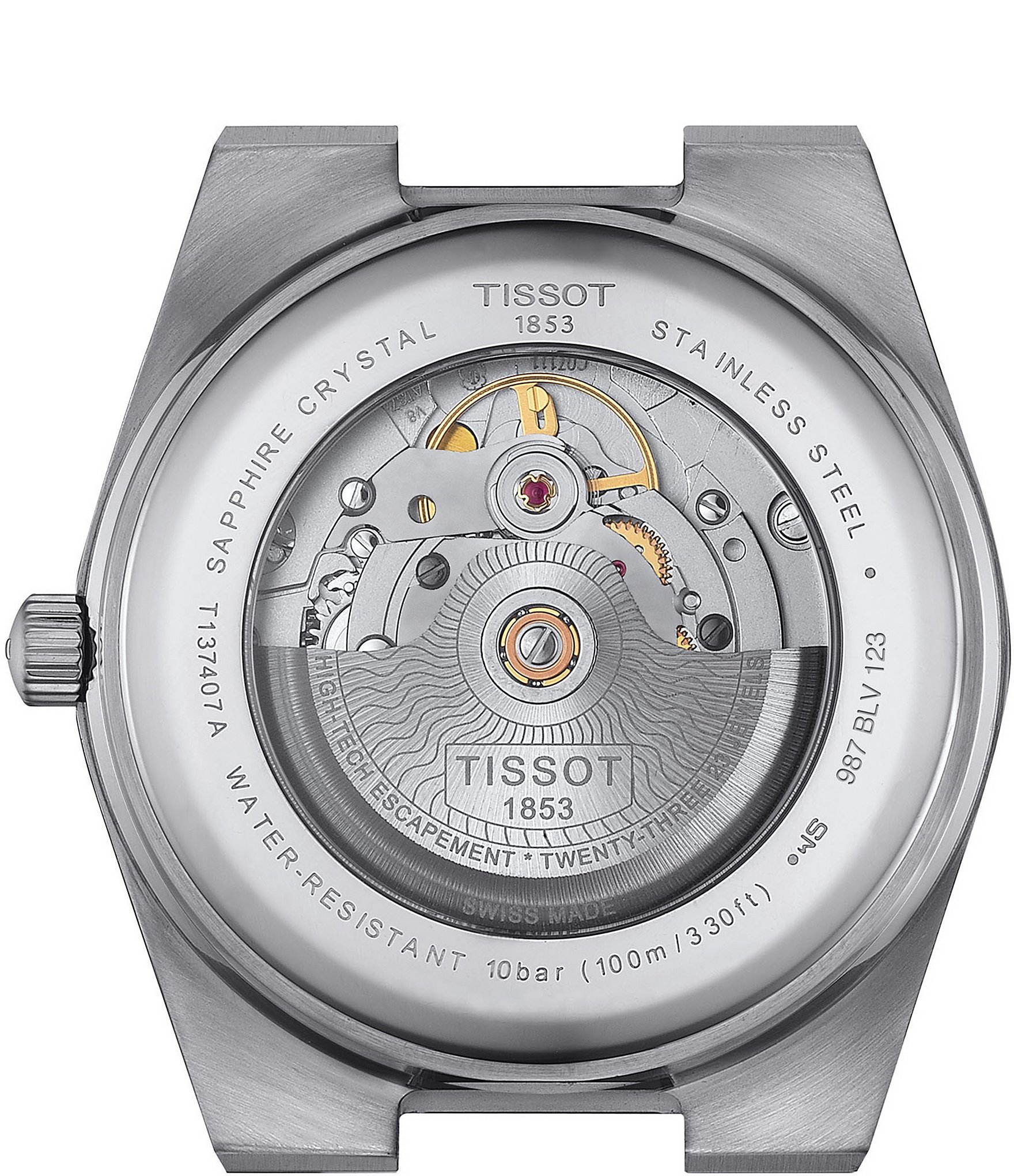 Tissot Men's Prx Powermatic Stainless Steel Bracelet Watch