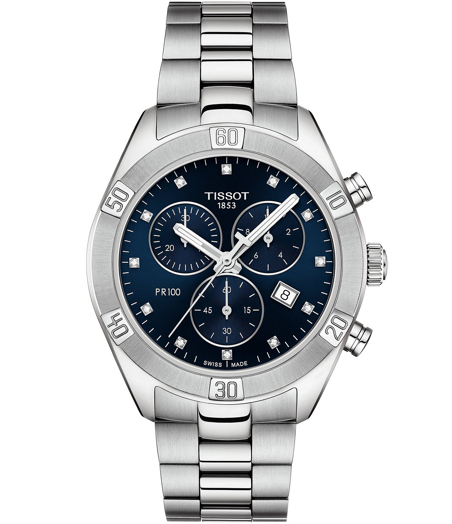 tissot chronograph pr 100