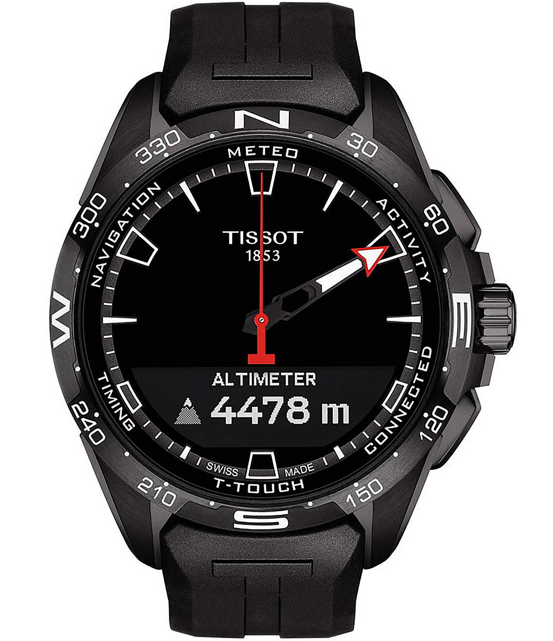 Tissot T-Touch Connect Black Dial Solar Watch