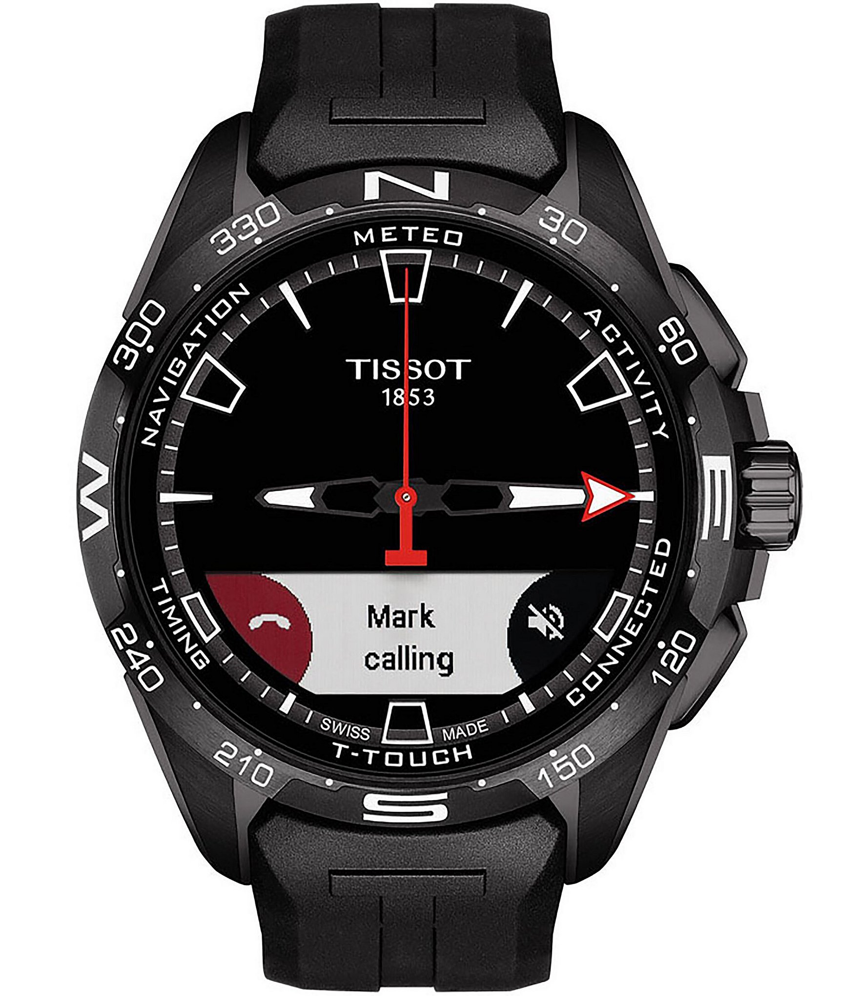 Tissot T-Touch Connect Black Dial Solar Watch