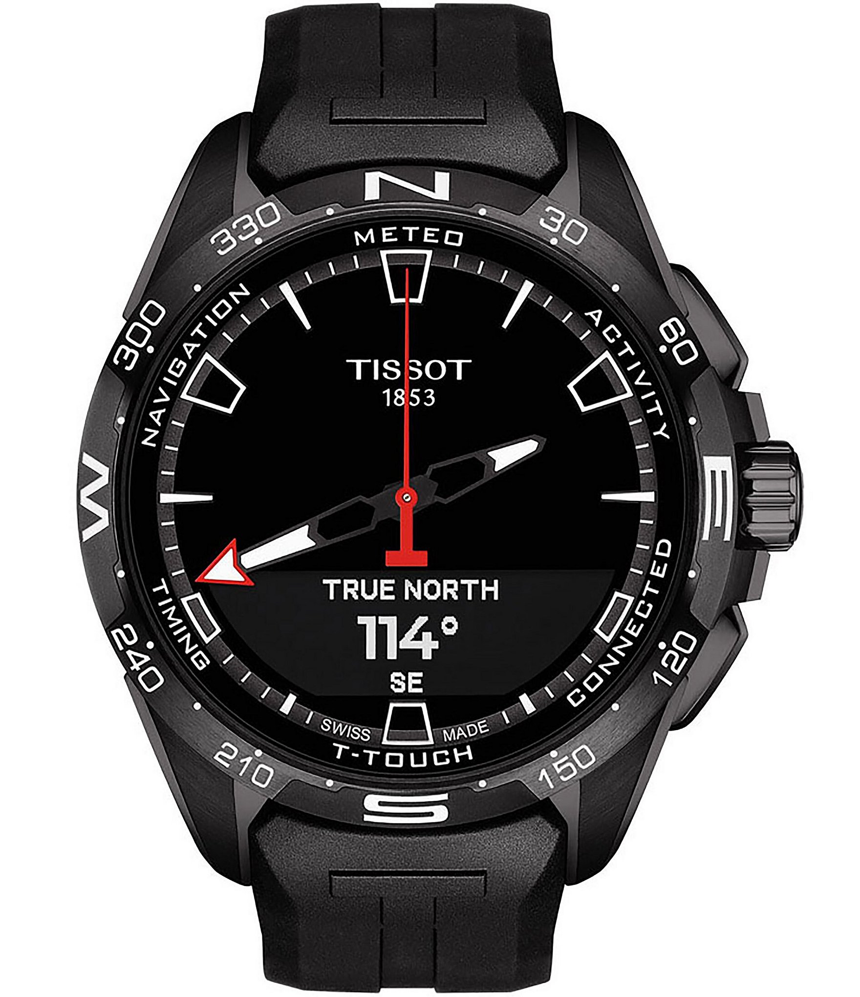 Tissot T-Touch Connect Black Dial Solar Watch