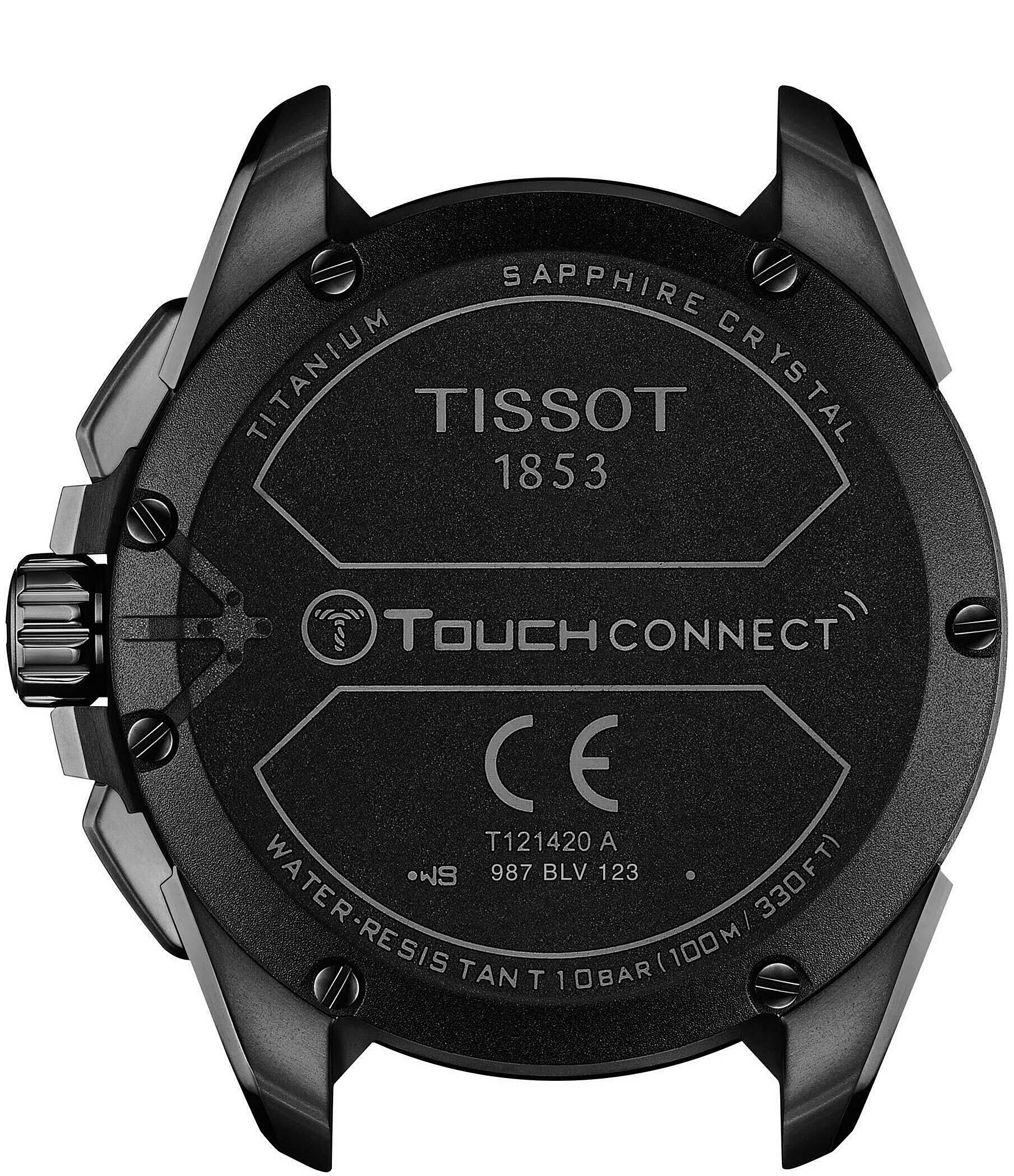 Tissot T-Touch Connect Rubber Strap Solar Watch