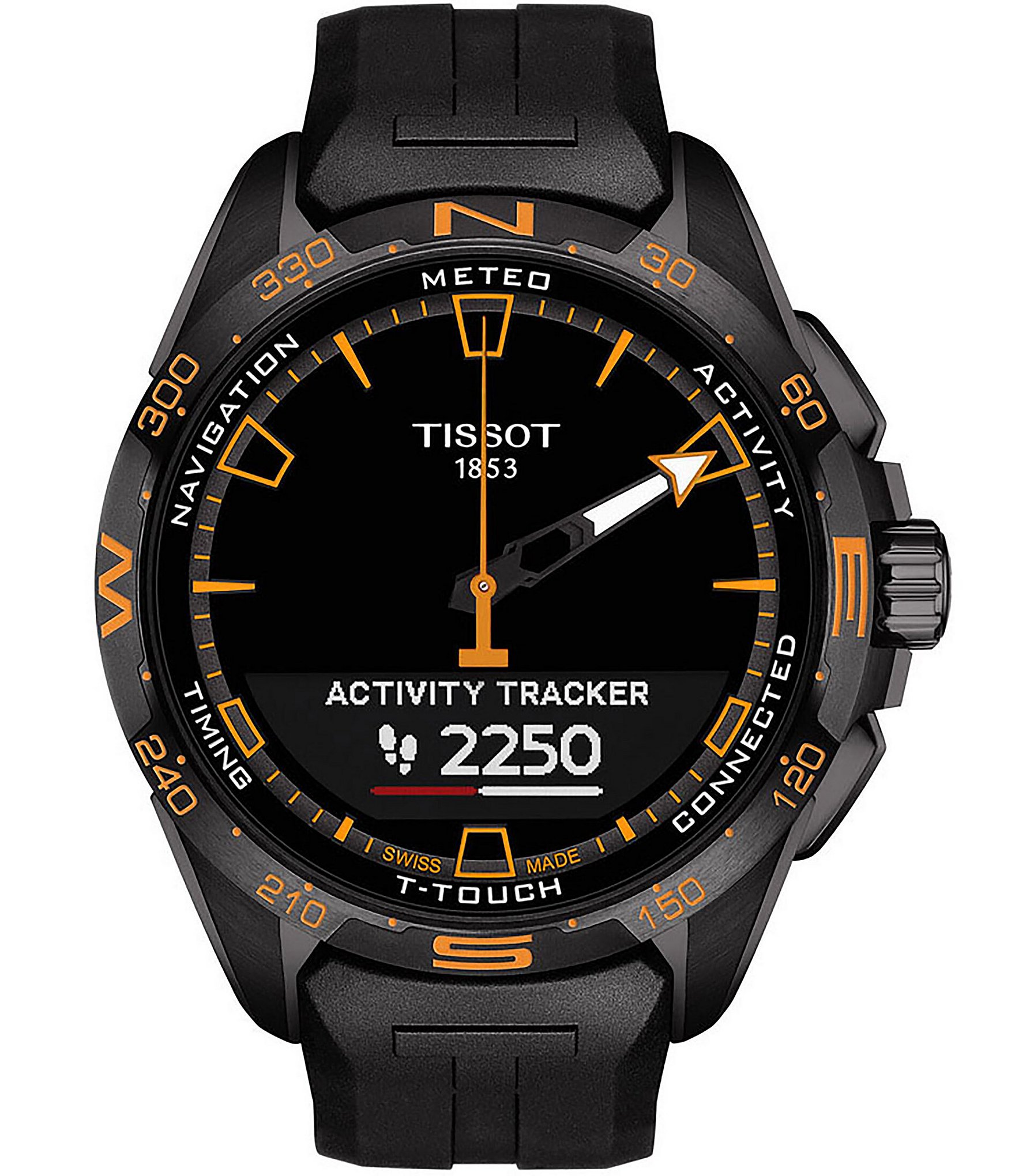 Tissot T-Touch Connect Rubber Strap Solar Watch