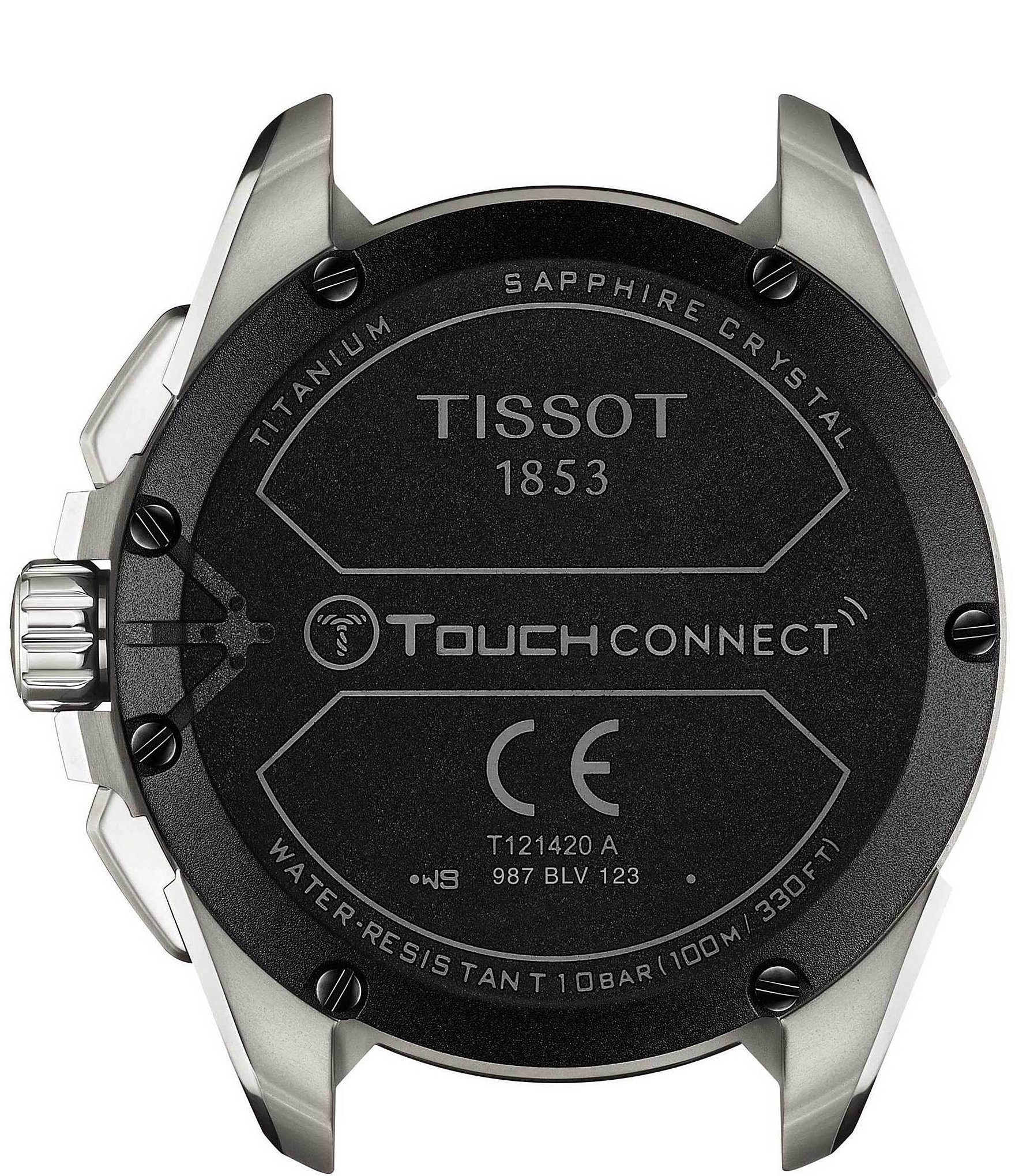 Tissot T-Touch Connect Antimagnetic Titanium Case Solar Watch