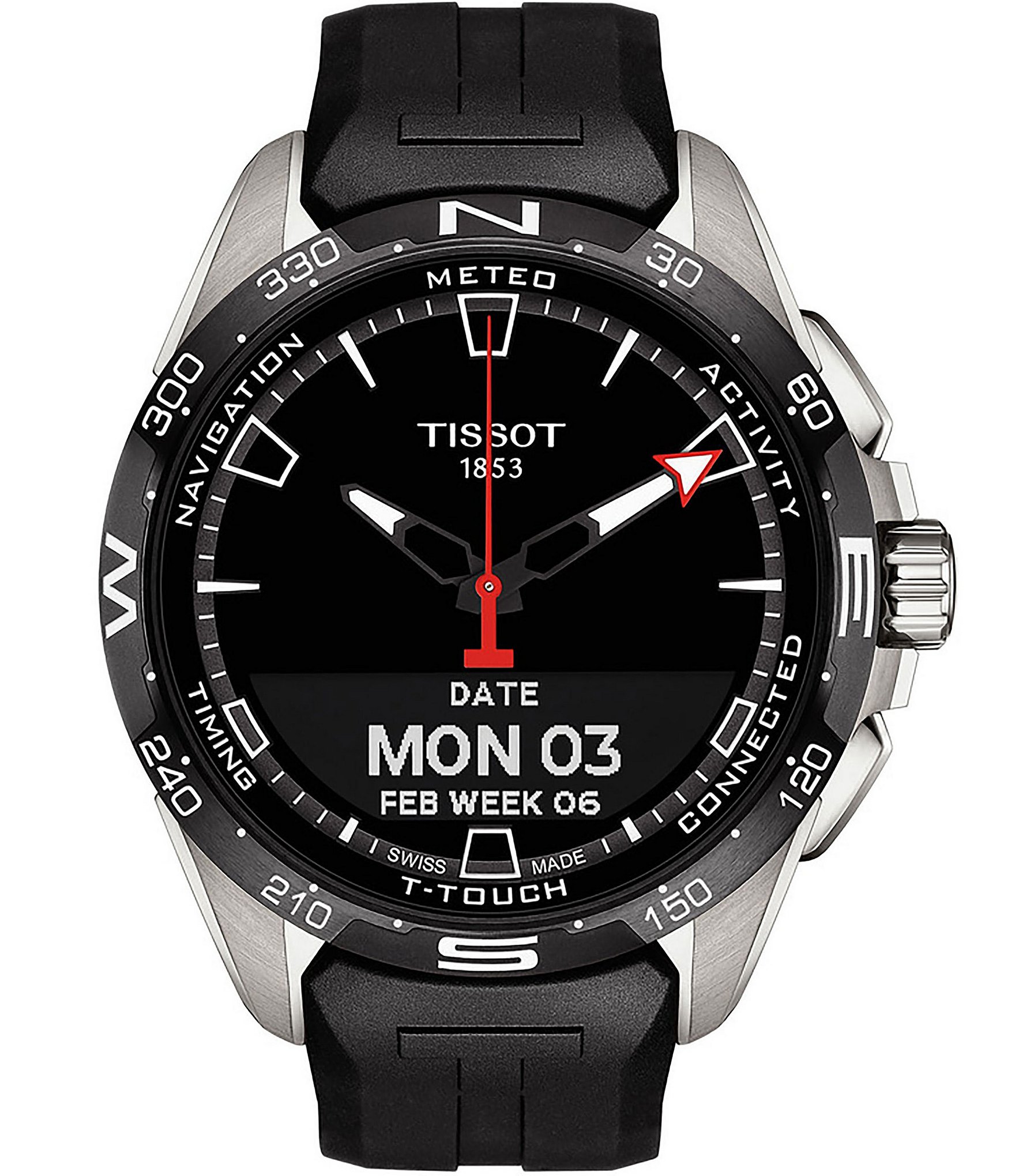 Tissot T-Touch Connect Antimagnetic Titanium Case Solar Watch