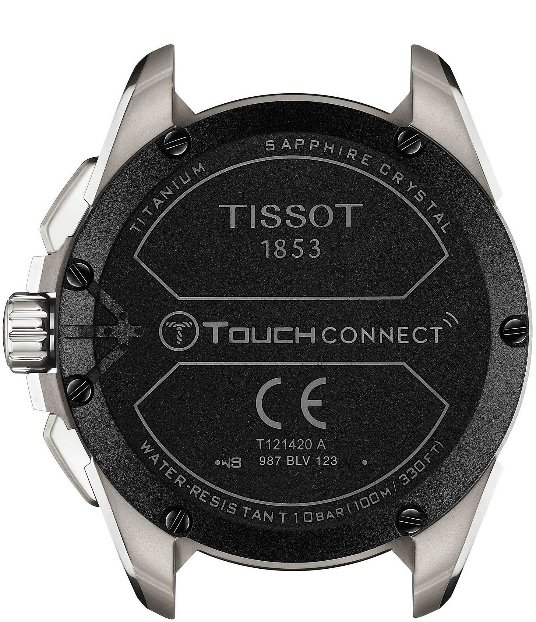 Tissot T-Touch Connect Red Strap Solar Watch