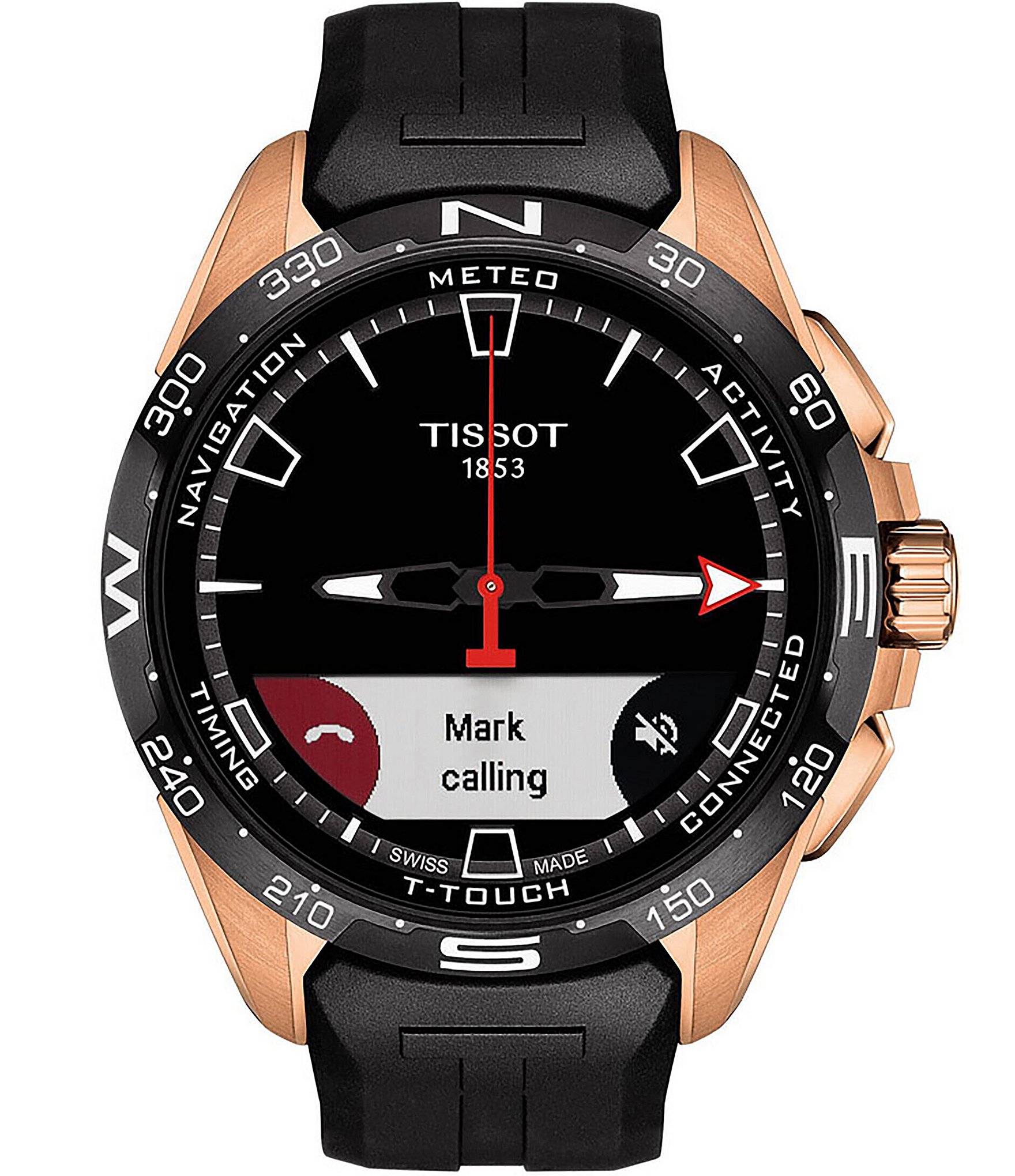 Tissot T-Touch Connect Titanium Case Solar Watch