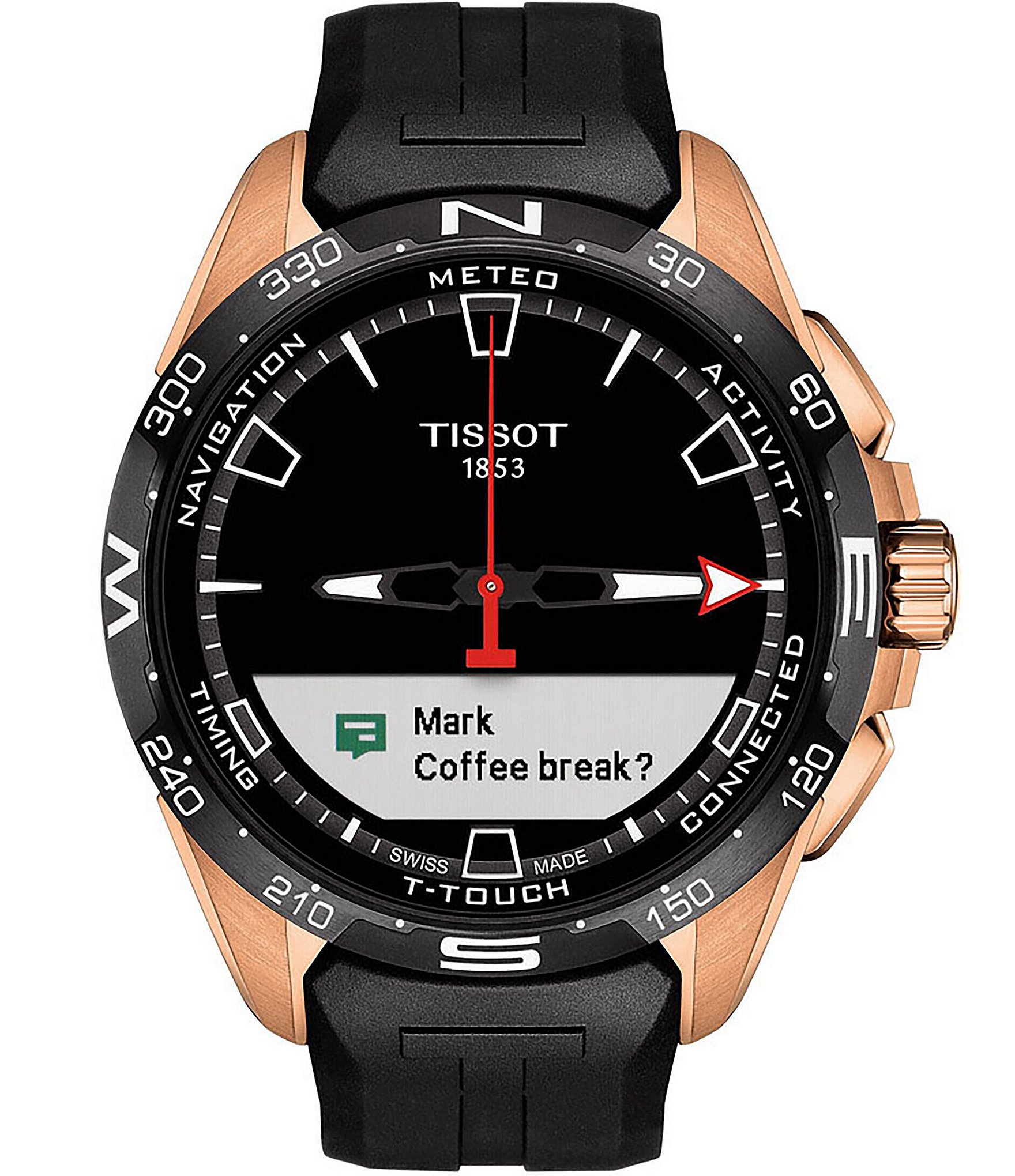 Tissot T-Touch Connect Titanium Case Solar Watch