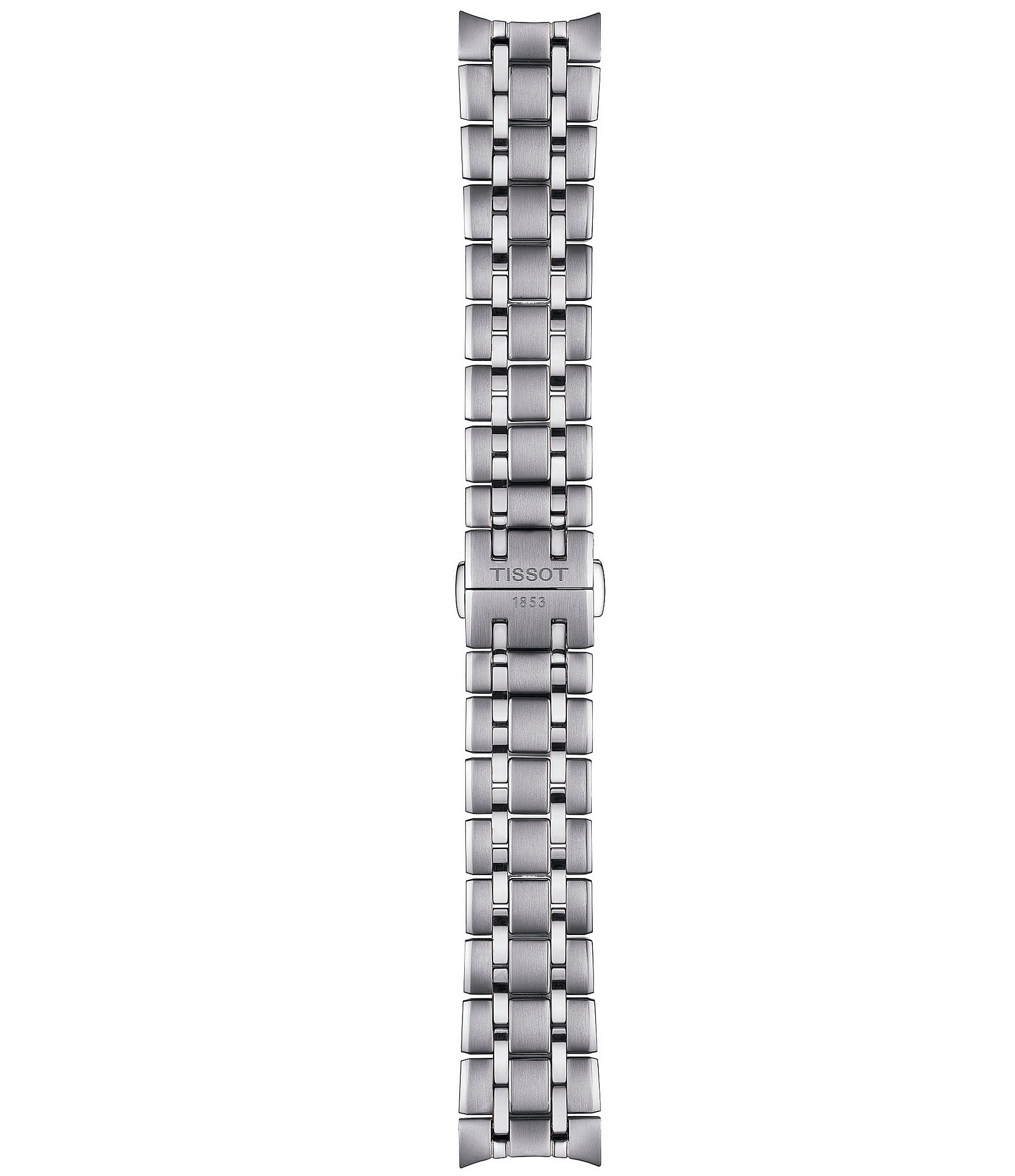 Tissot Unisex Silver Chemin Des Tourelles Powermatic 80 Automatic Stainless Steel Bracelet Watch