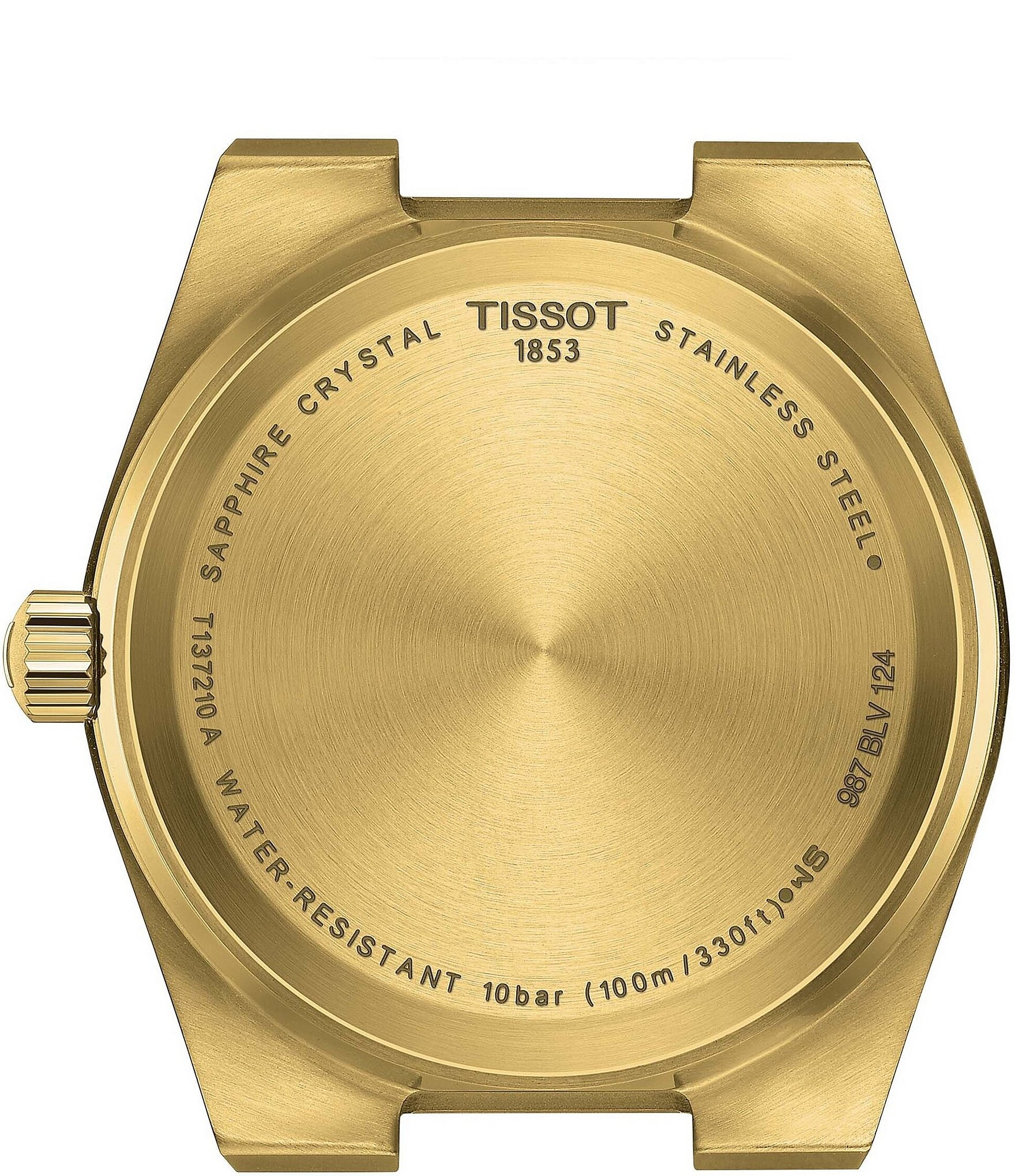 Tissot Unisex Prx Quartz Analog Gold Stainless Steel Bracelet