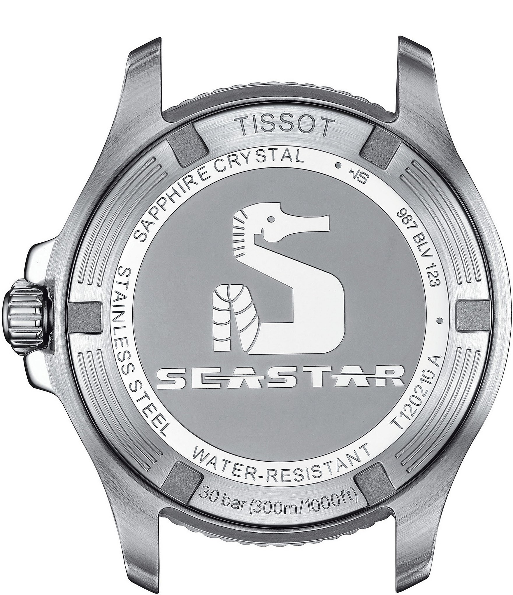 Tissot Sport Collection Unisex Seastar 1000 Quartz Analog Stainless Steel Bracelet Watch