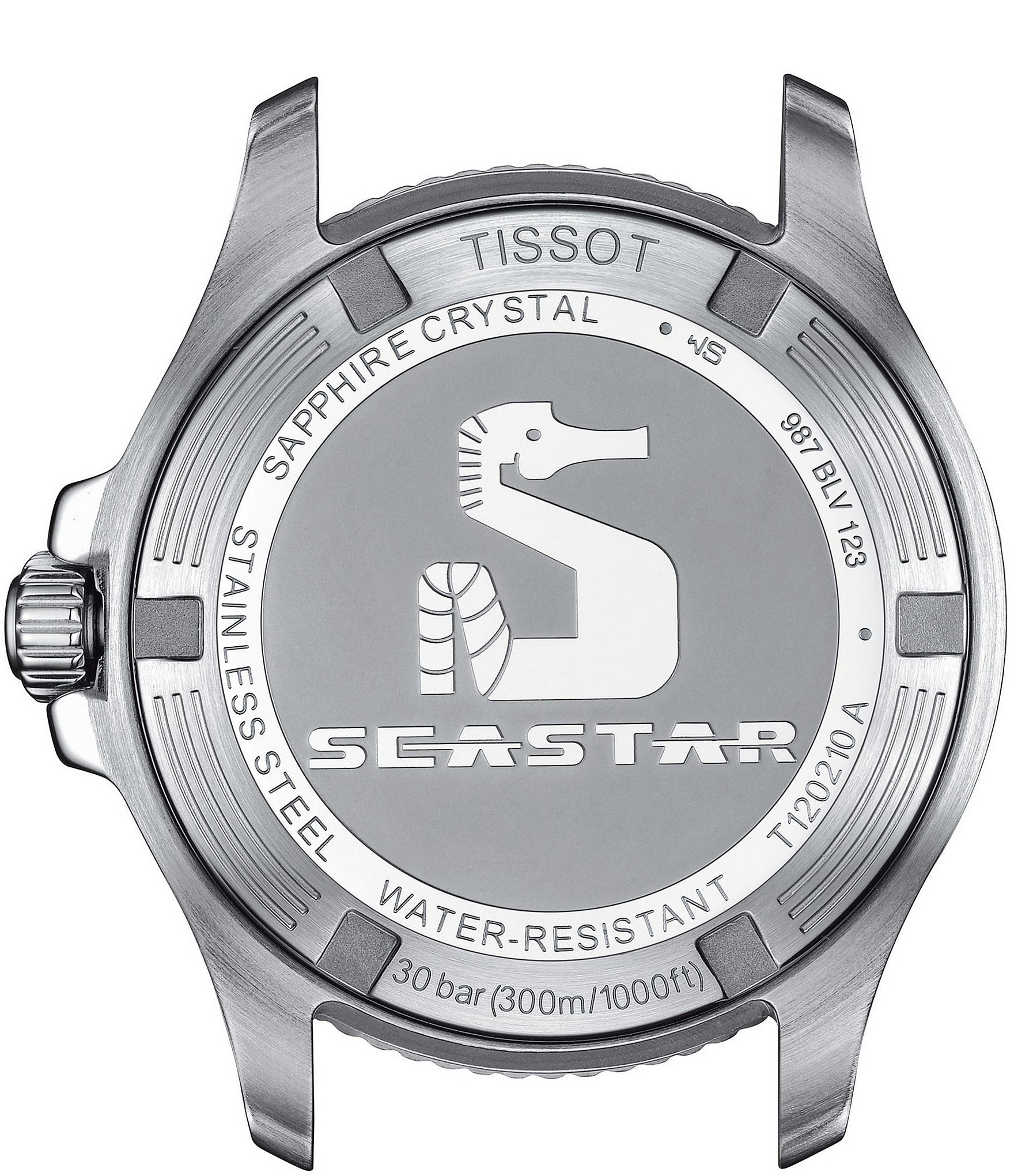 Tissot Unisex Seastar 1000 Quartz Analog Stainless Steel Silver Bracelet Watch