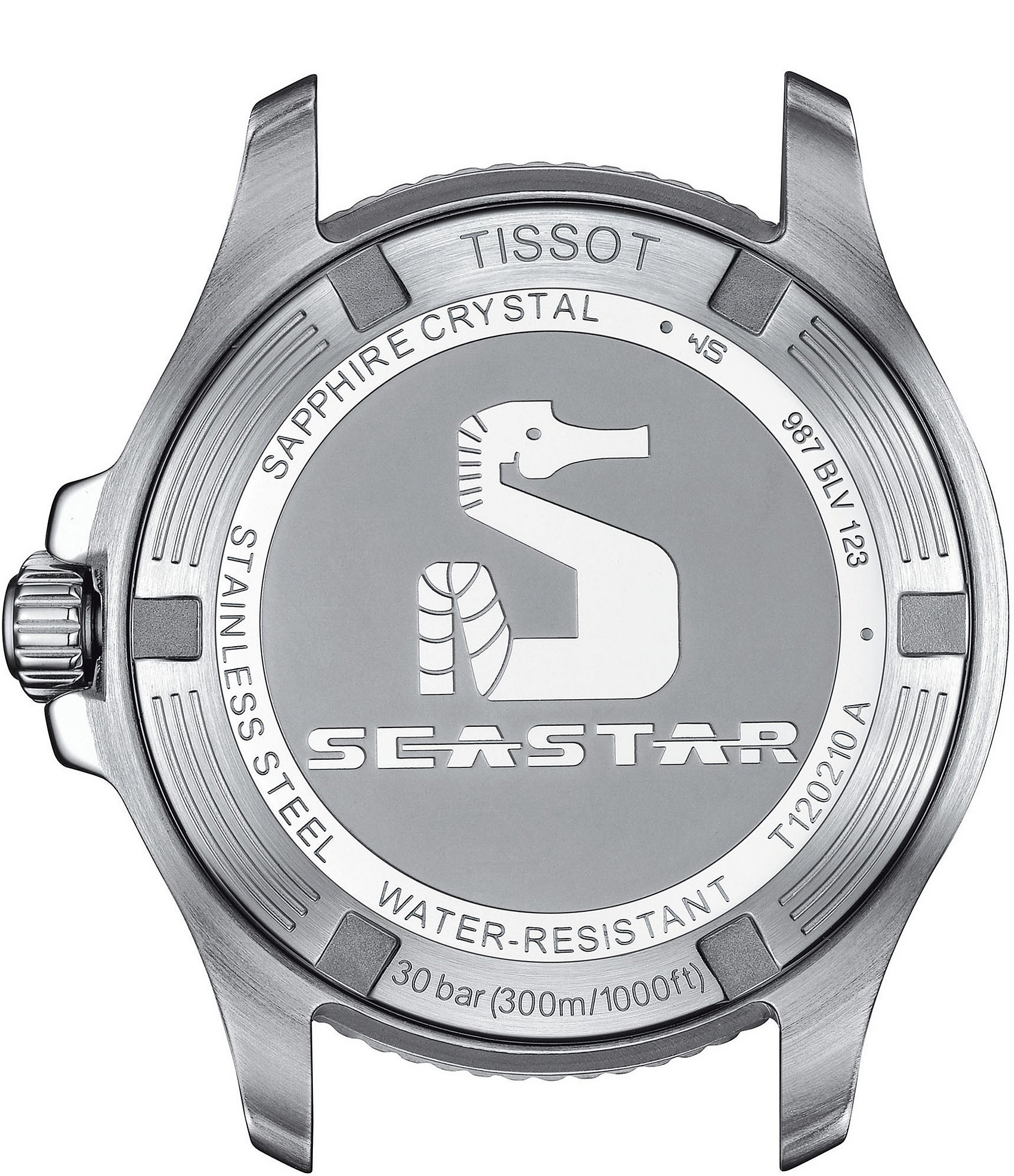 Tissot Unisex Seastar 1000 Quartz Analog Stainless Steel Bracelet Watch