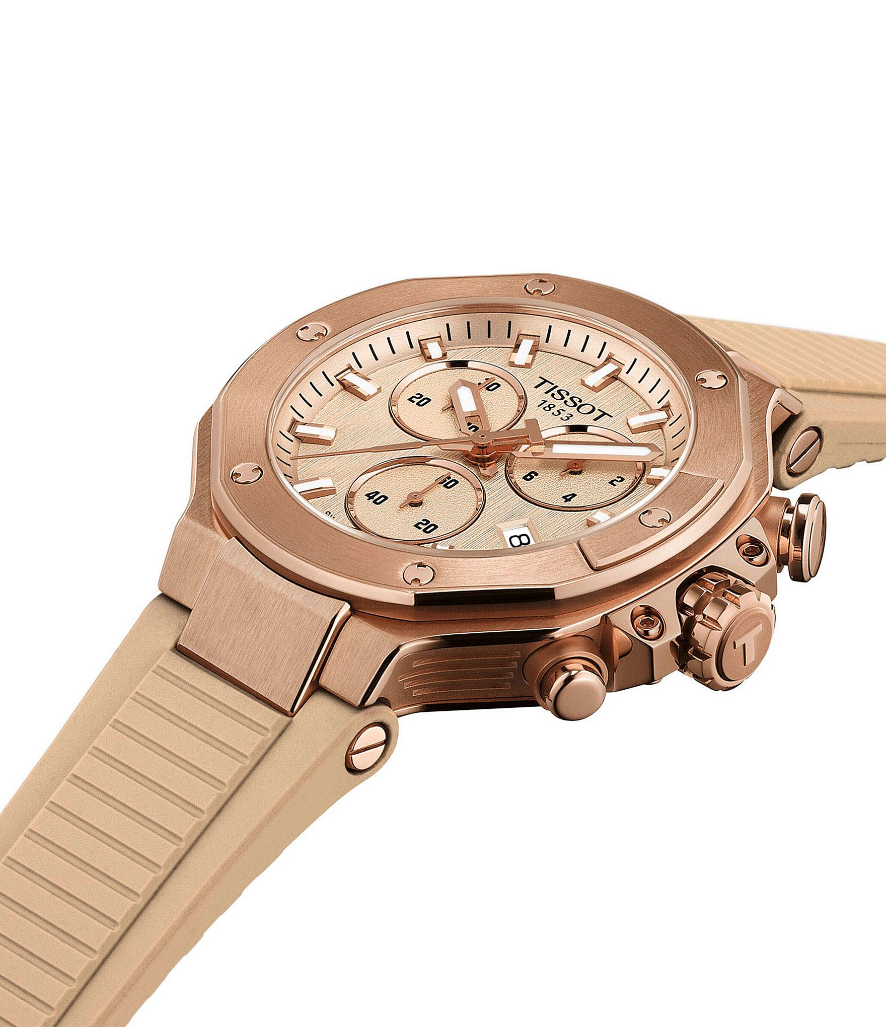 Tissot Unisex T-Race Quartz Chronograph Silicone Strap Watch