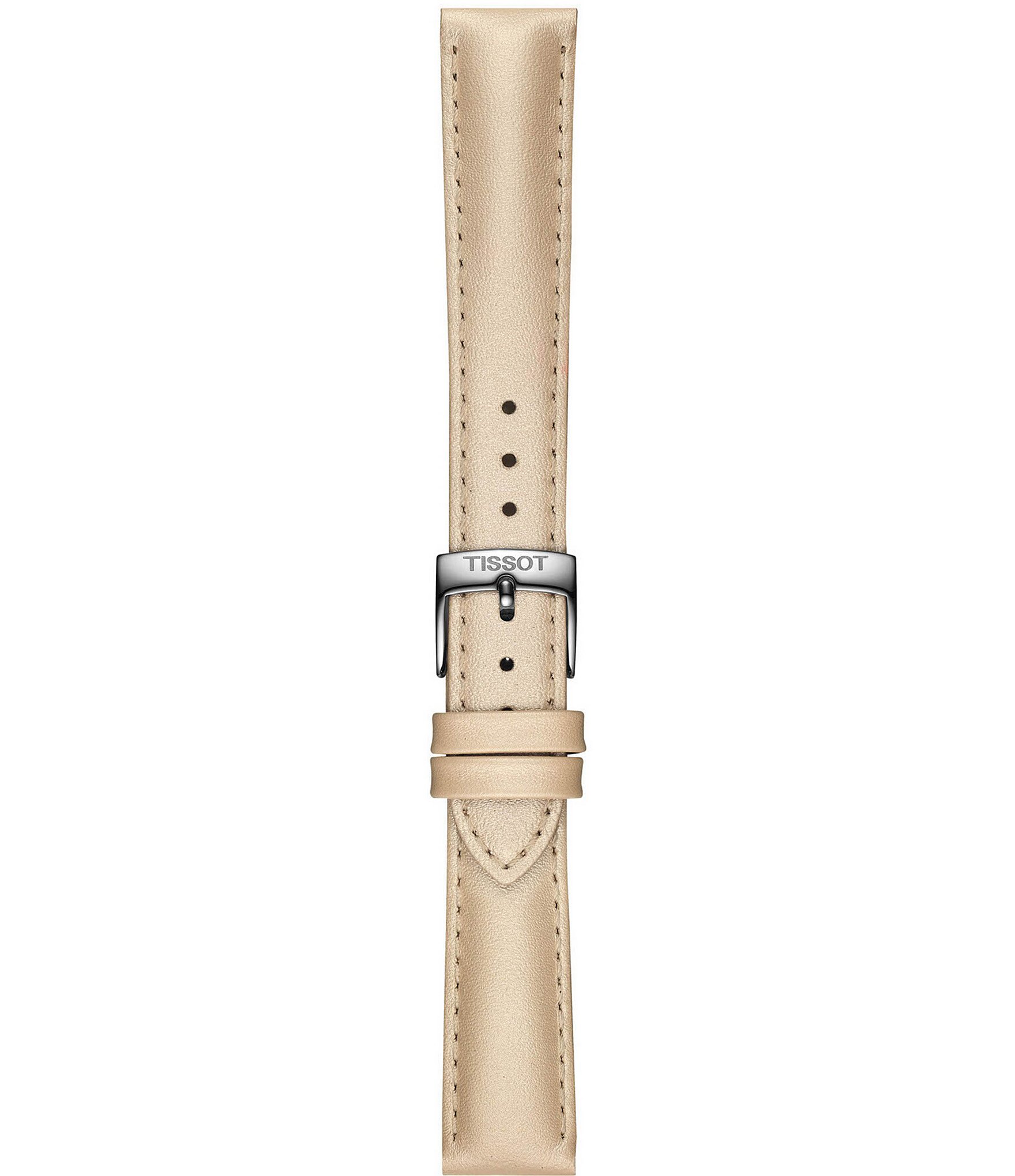 Tissot Unisex Tissot Pr 100 Quartz Analog Tan Leather Strap Mother-of-Pearl Watch