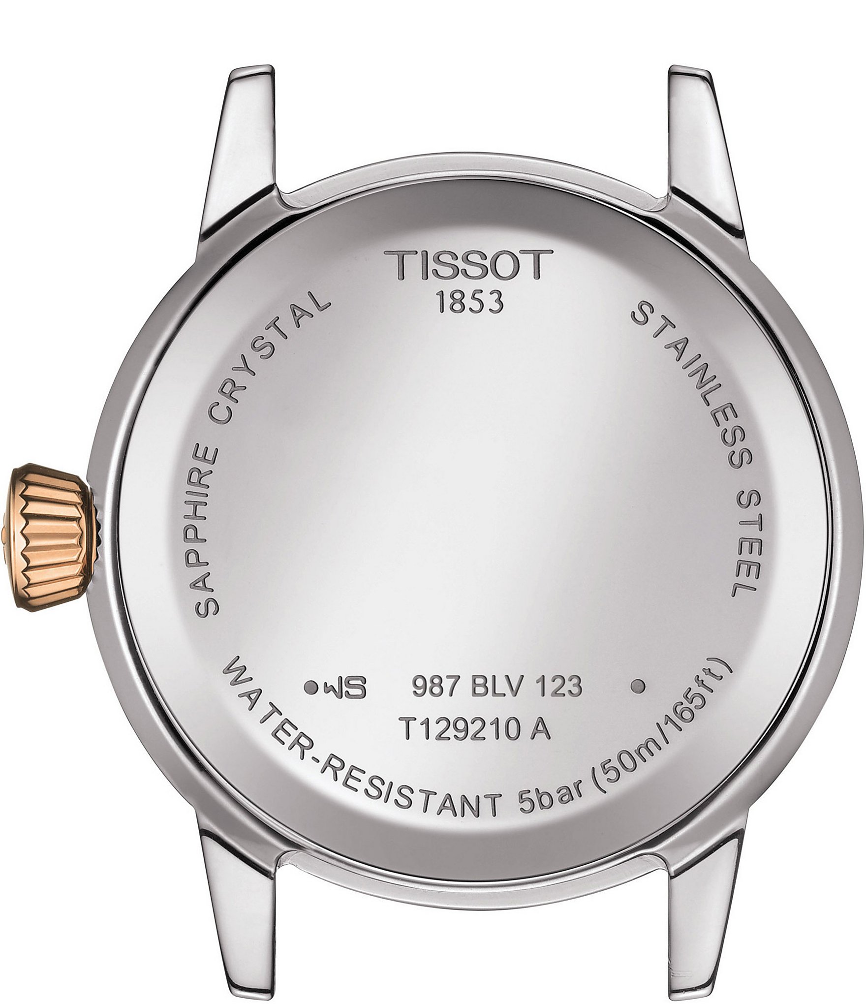 Tissot Women's Classic Dream Rose Gold Stainless Steel Bracelet Watch