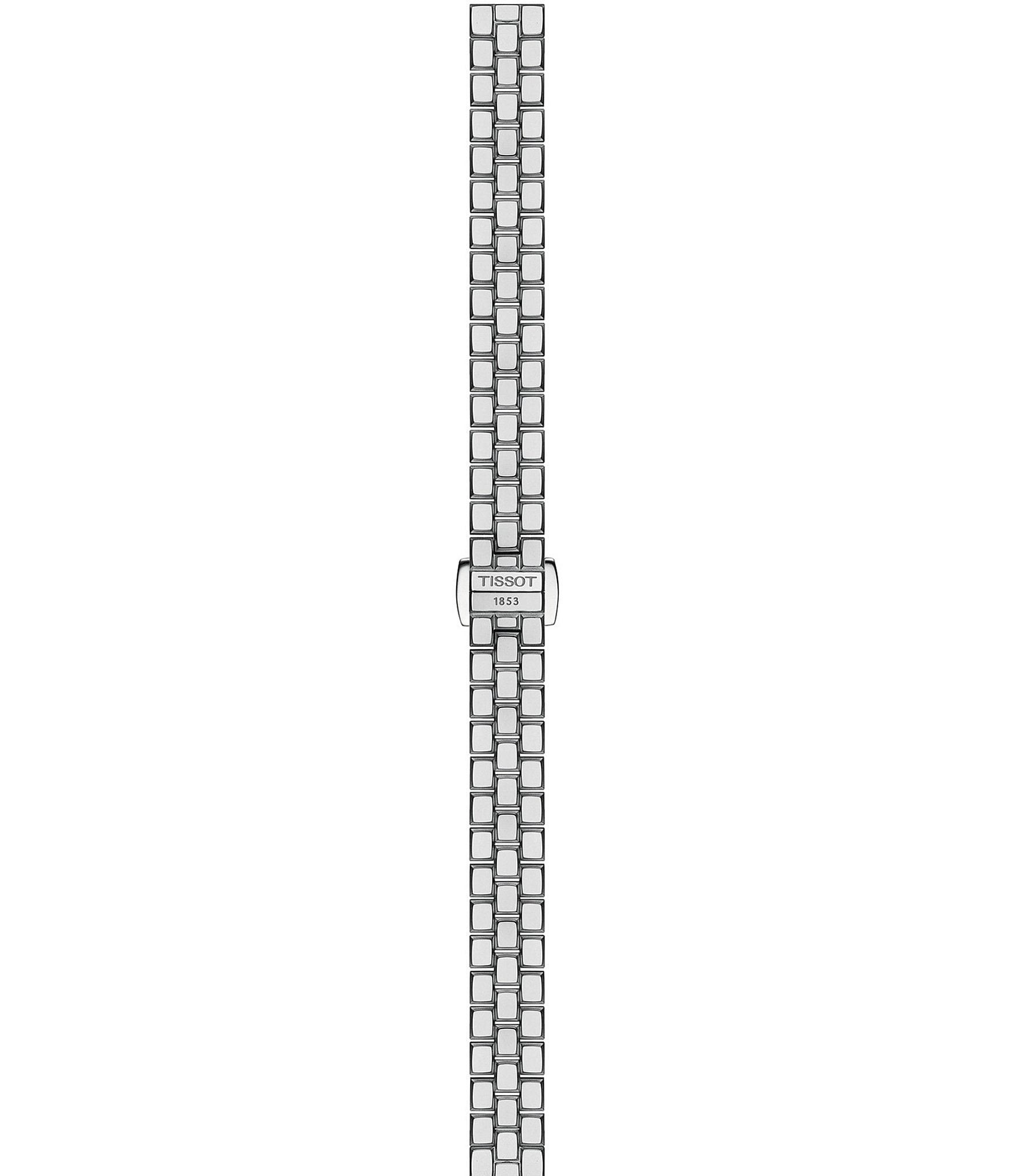 Tissot Women's Lovely Quartz Analog Square Stainless Steel Bracelet Watch