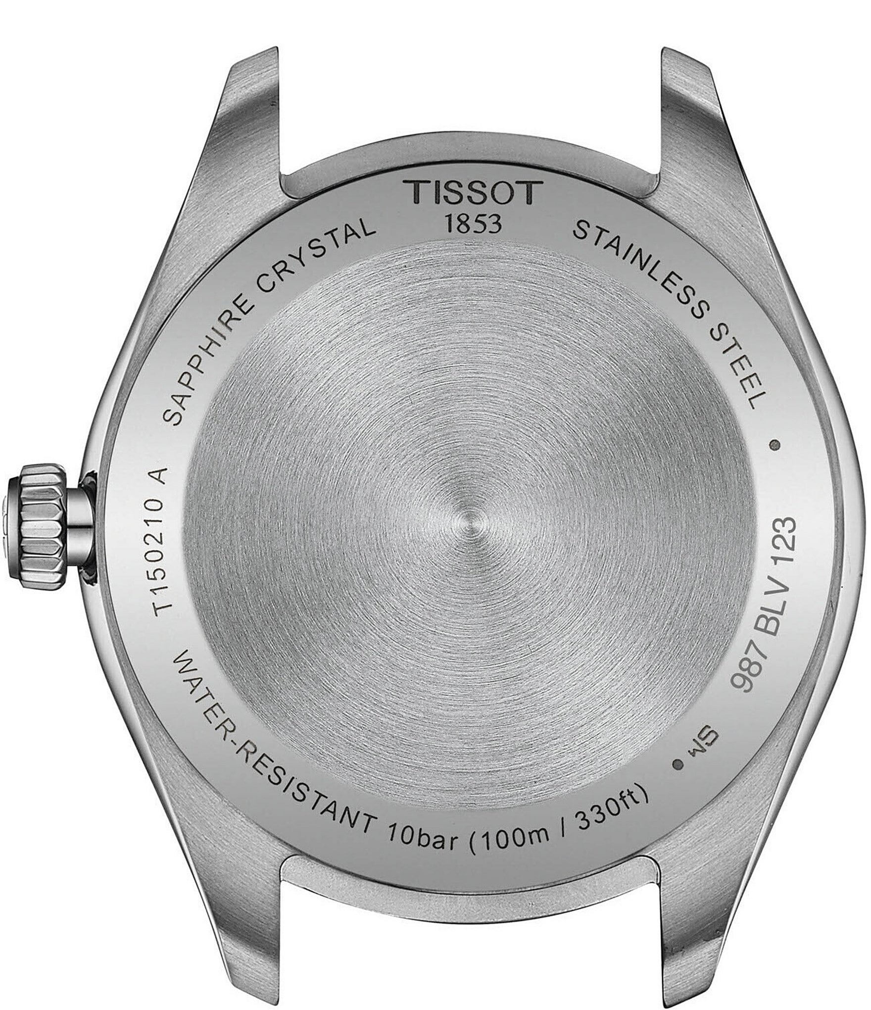 Tissot Women's Tissot Pr 100 Quartz Analog Blue Dial Stainless Steel Bracelet Watch