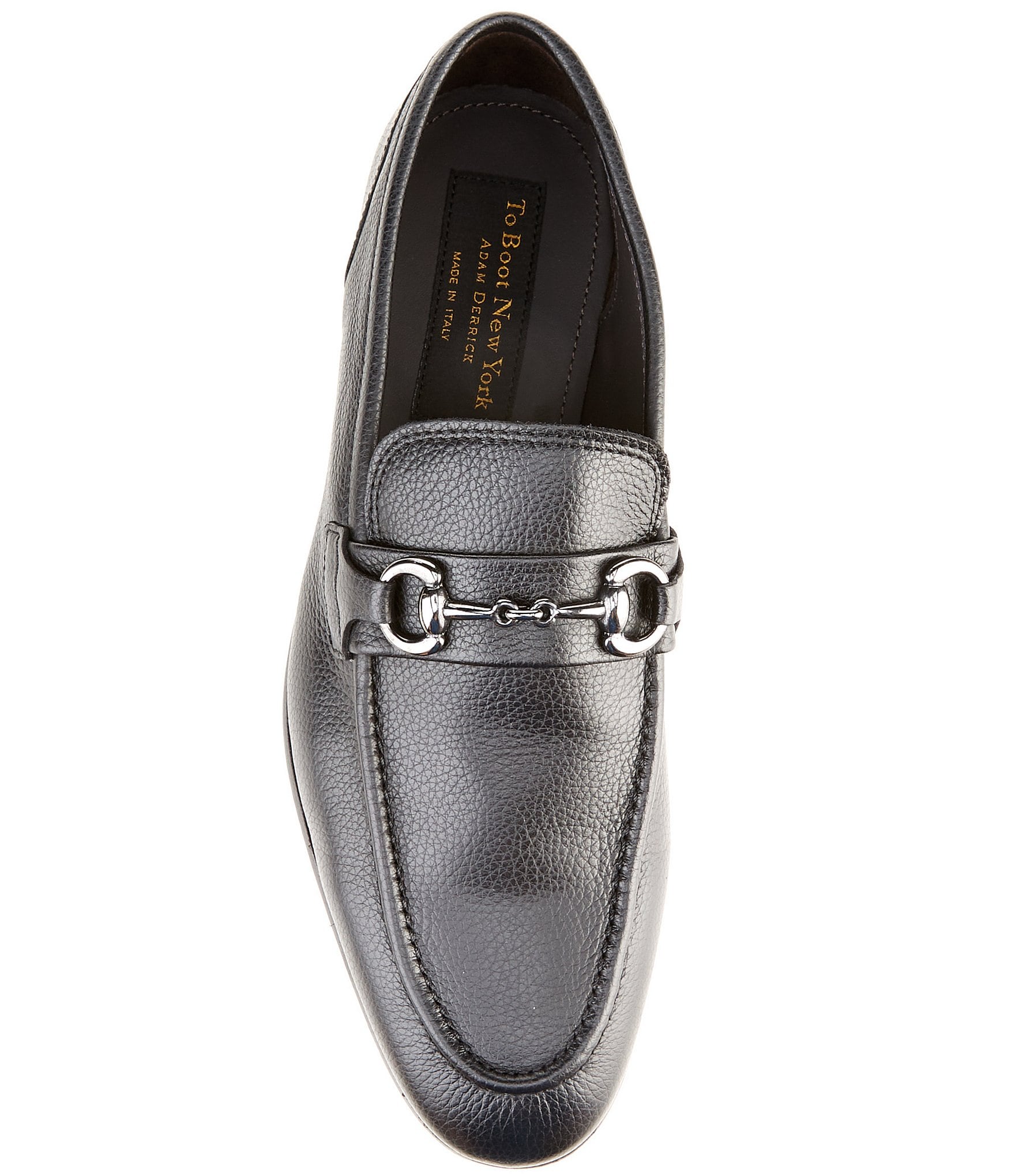 To Boot New York Men's Tiberius Bit Buckle Leather Loafers