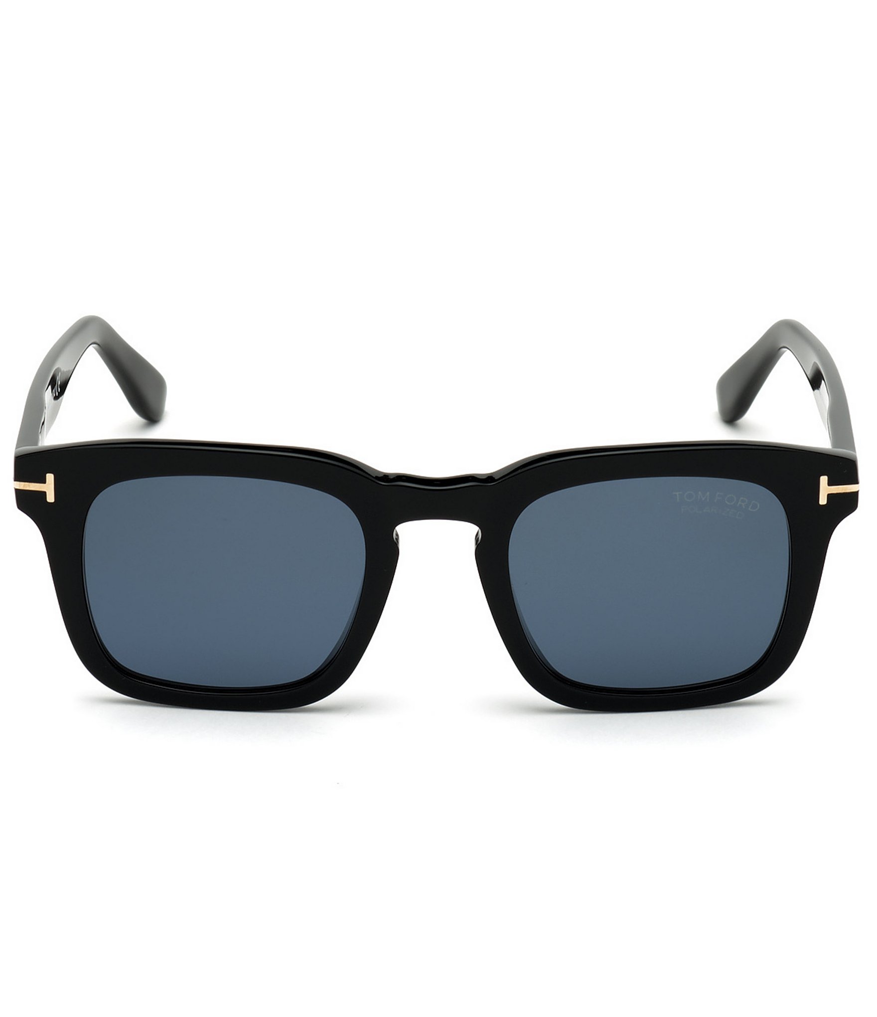 TOM FORD Men's Dax 48mm Square Polarized Sunglasses