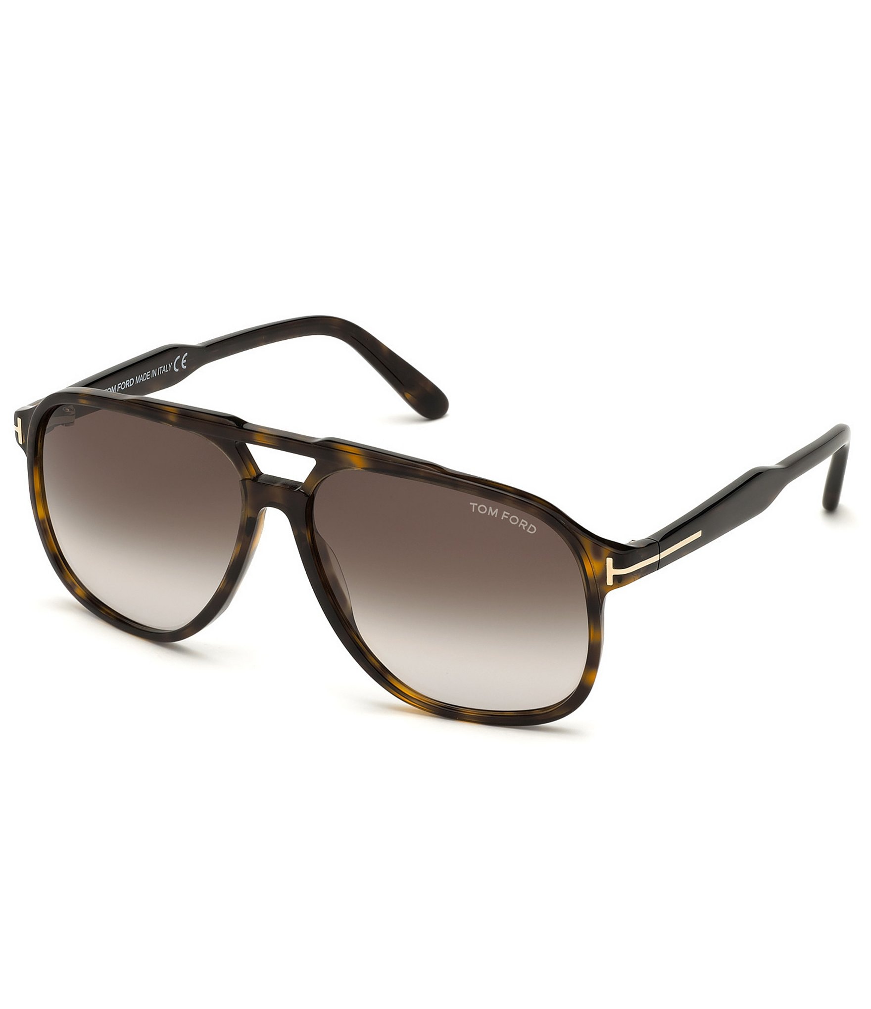 TOM FORD Men's Raoul 62mm Dark Havana Navigator Sunglasses | Dillard's
