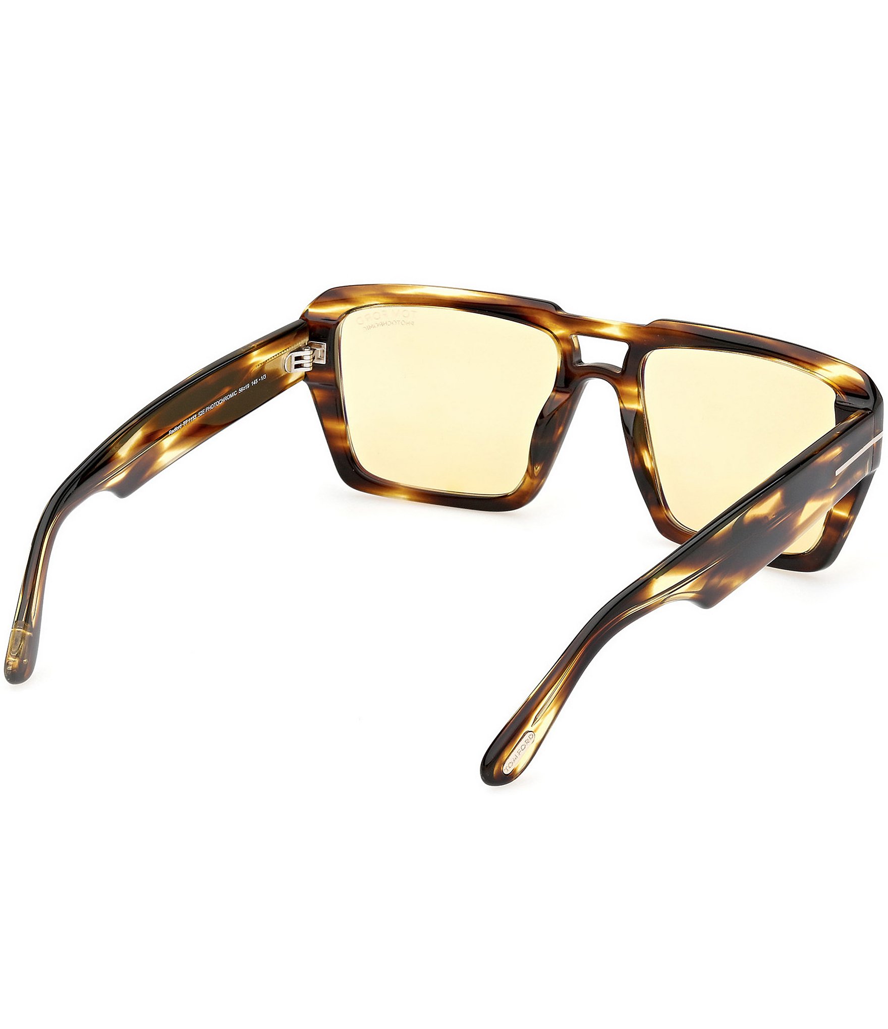 TOM FORD Men's Redford 56mm Navigator Sunglasses