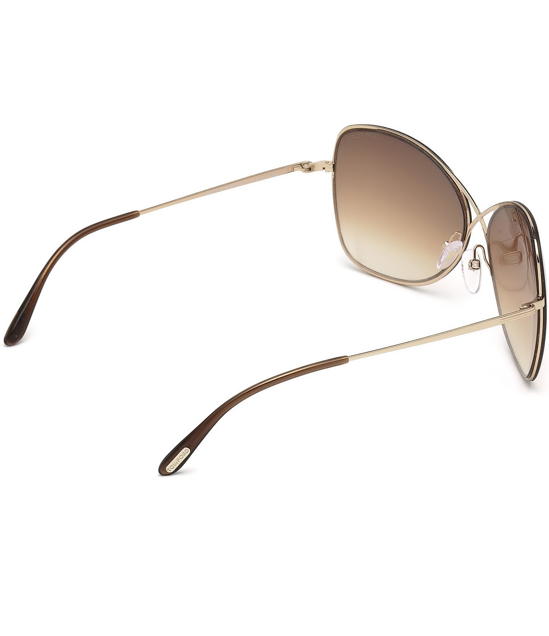 TOM FORD Women's Colette 53mm Butterfly Sunglasses