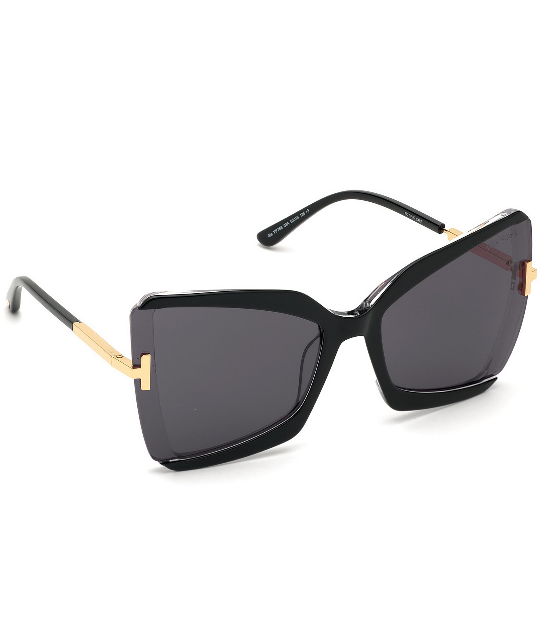 TOM FORD Women's Gia 63mm Butterfly Sunglasses