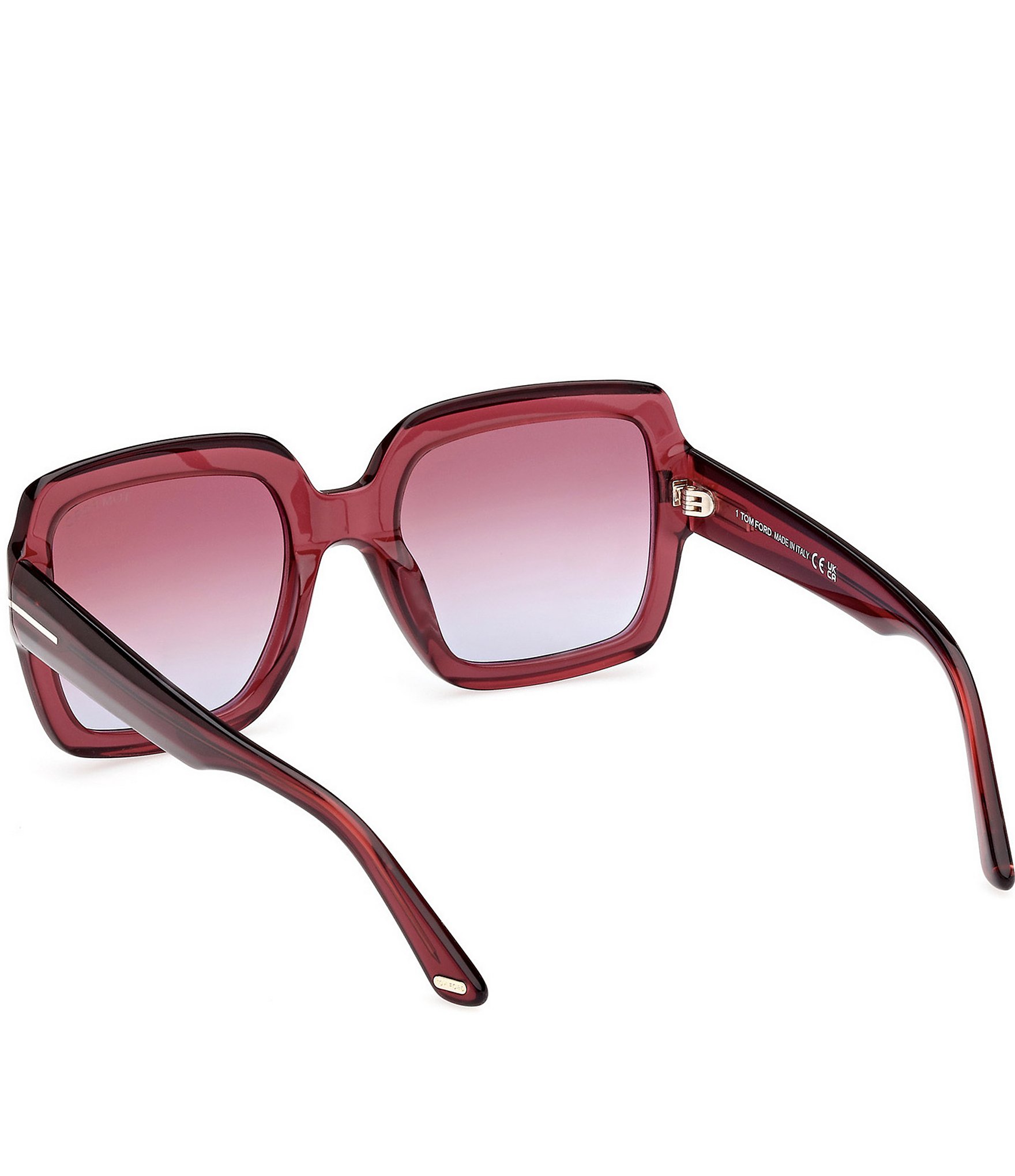 TOM FORD Women's Kaya 54mm Square Sunglasses