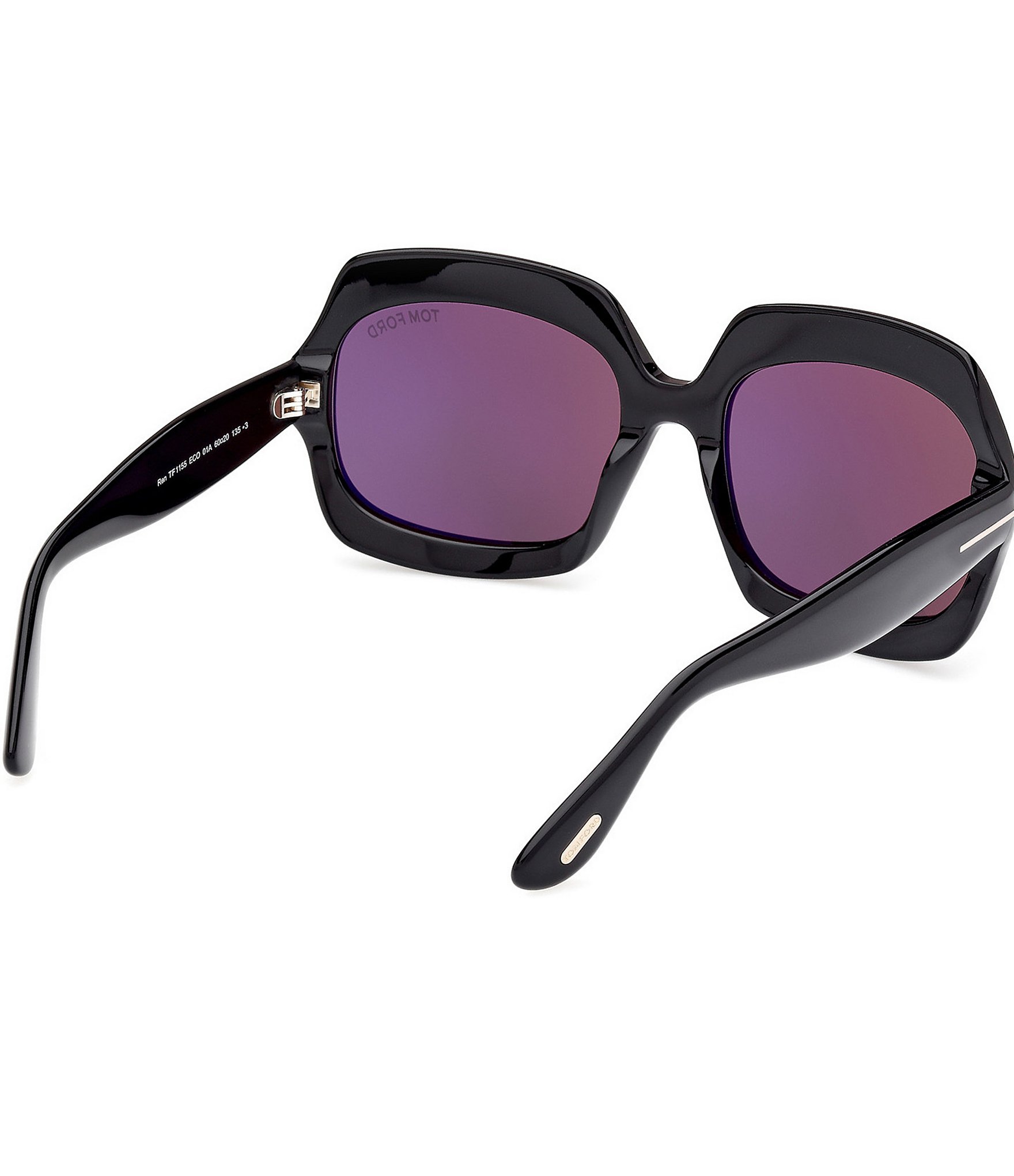 TOM FORD Women's Ren 60mm Square Sunglasses