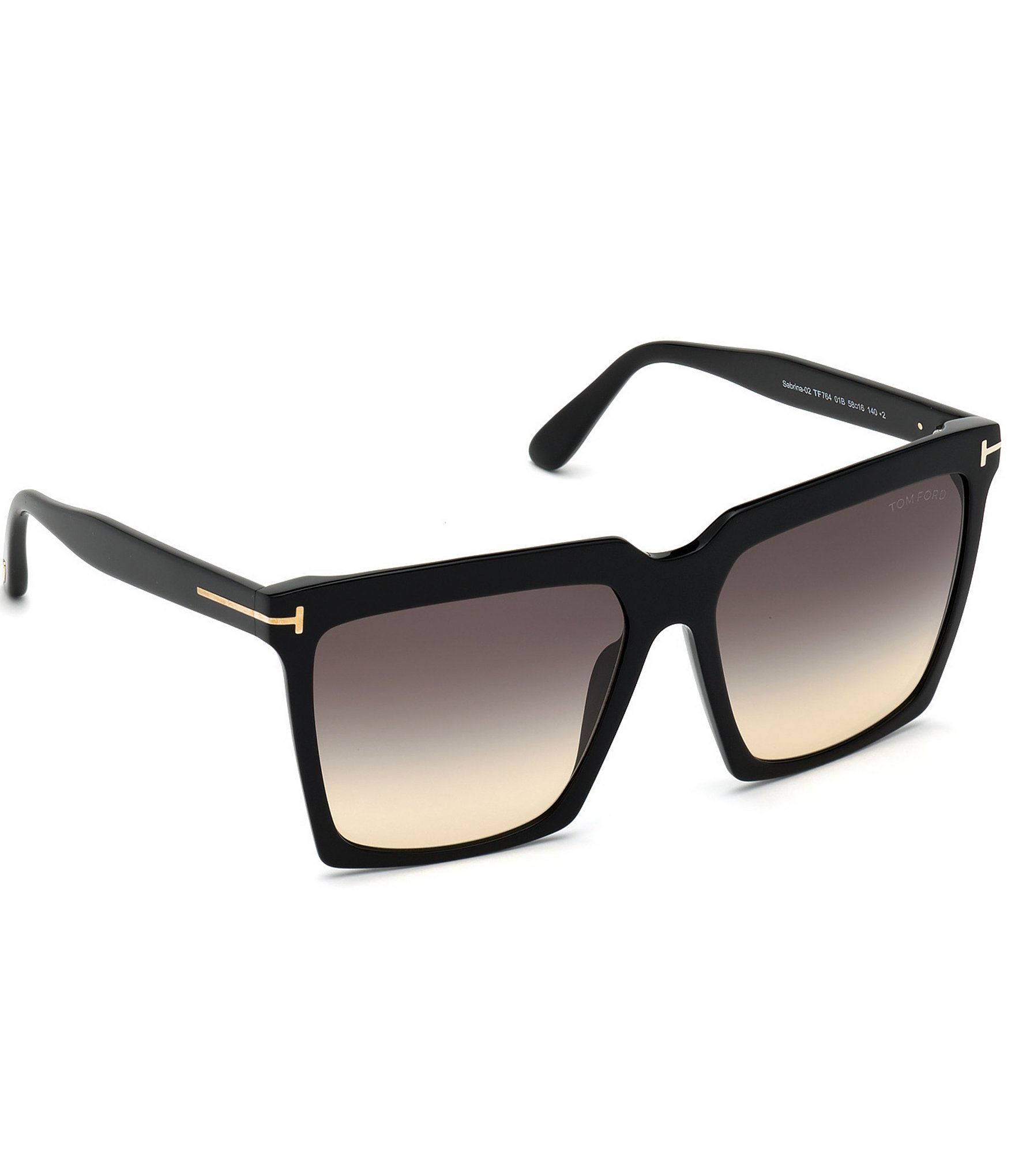 TOM FORD Women's Sabrina 58mm Square Sunglasses