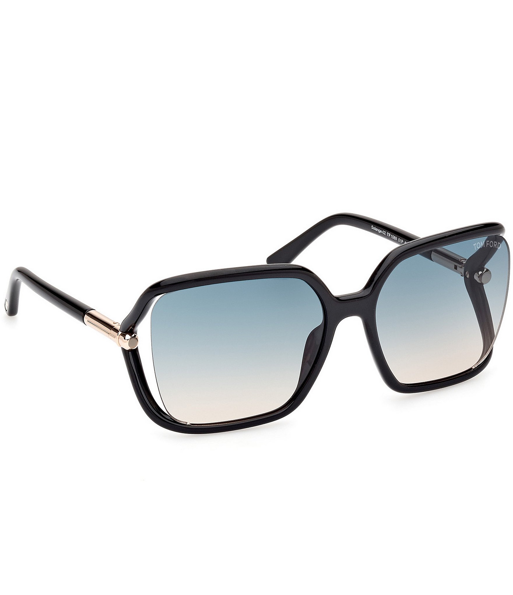 TOM FORD Women's Solange 60mm Butterfly Sunglasses