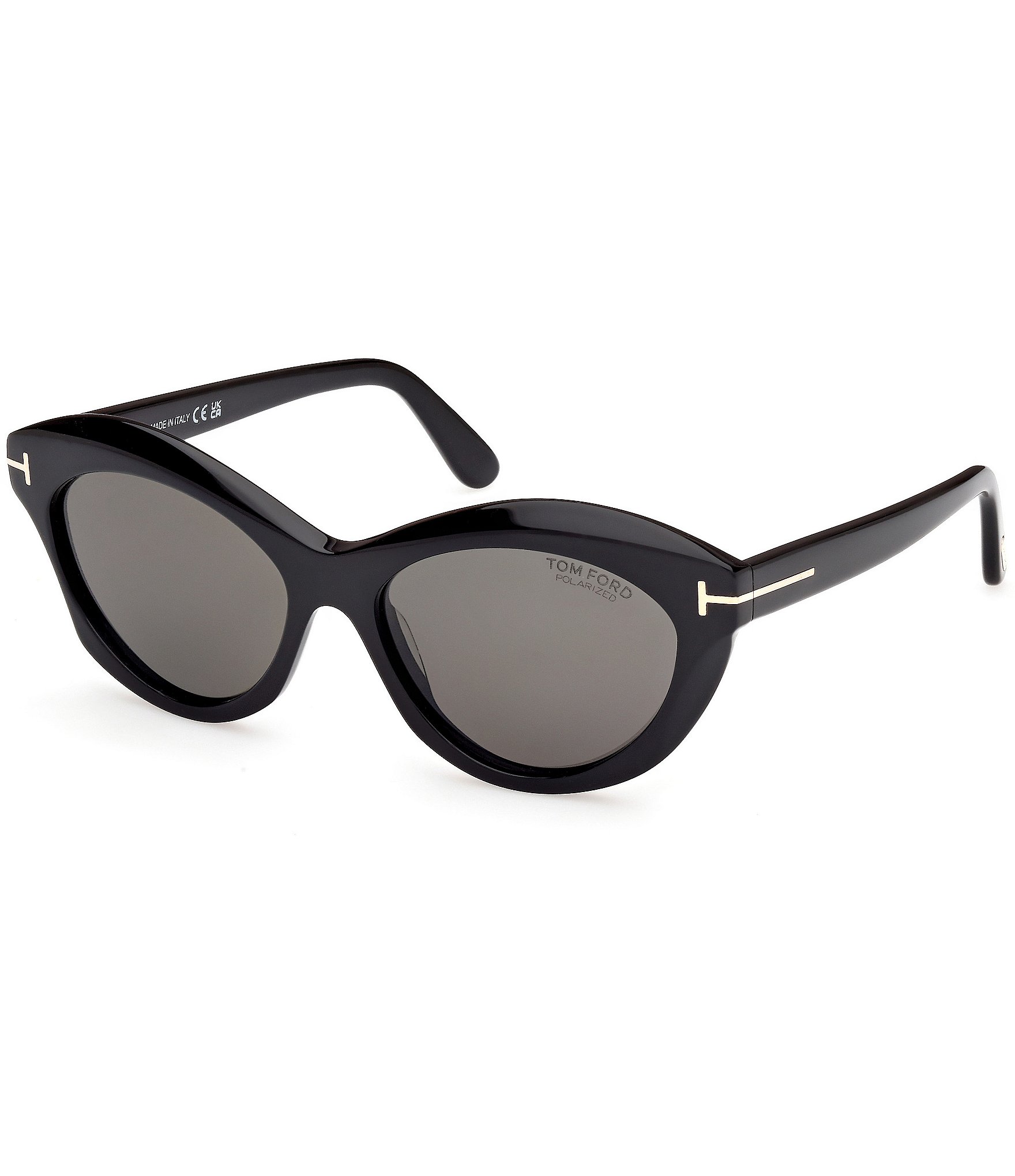 TOM FORD Women's Toni 55mm Cat Eye Polarized Sunglasses