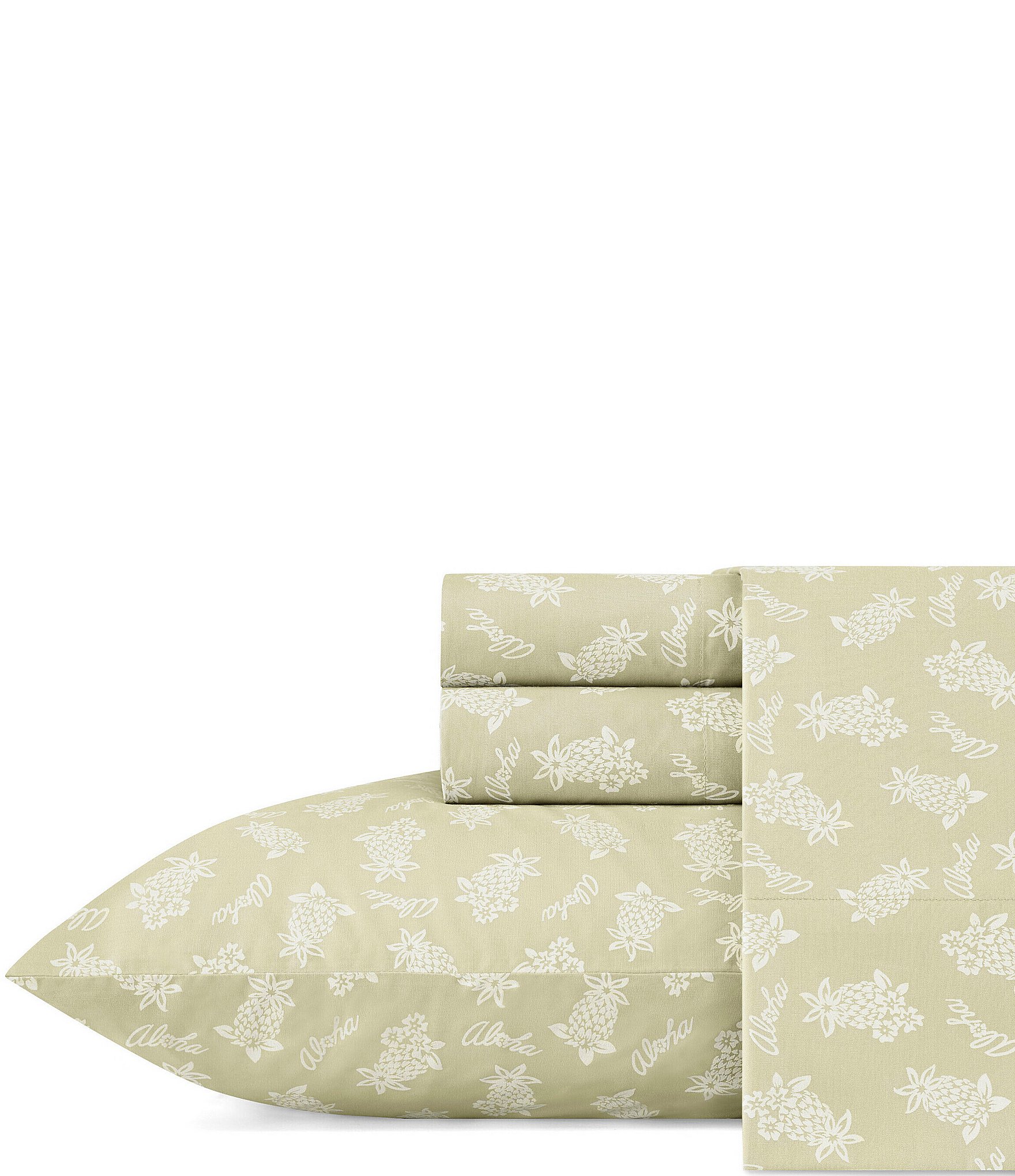 Tommy Bahama Aloha Pineapple Sheet Set | Dillard's