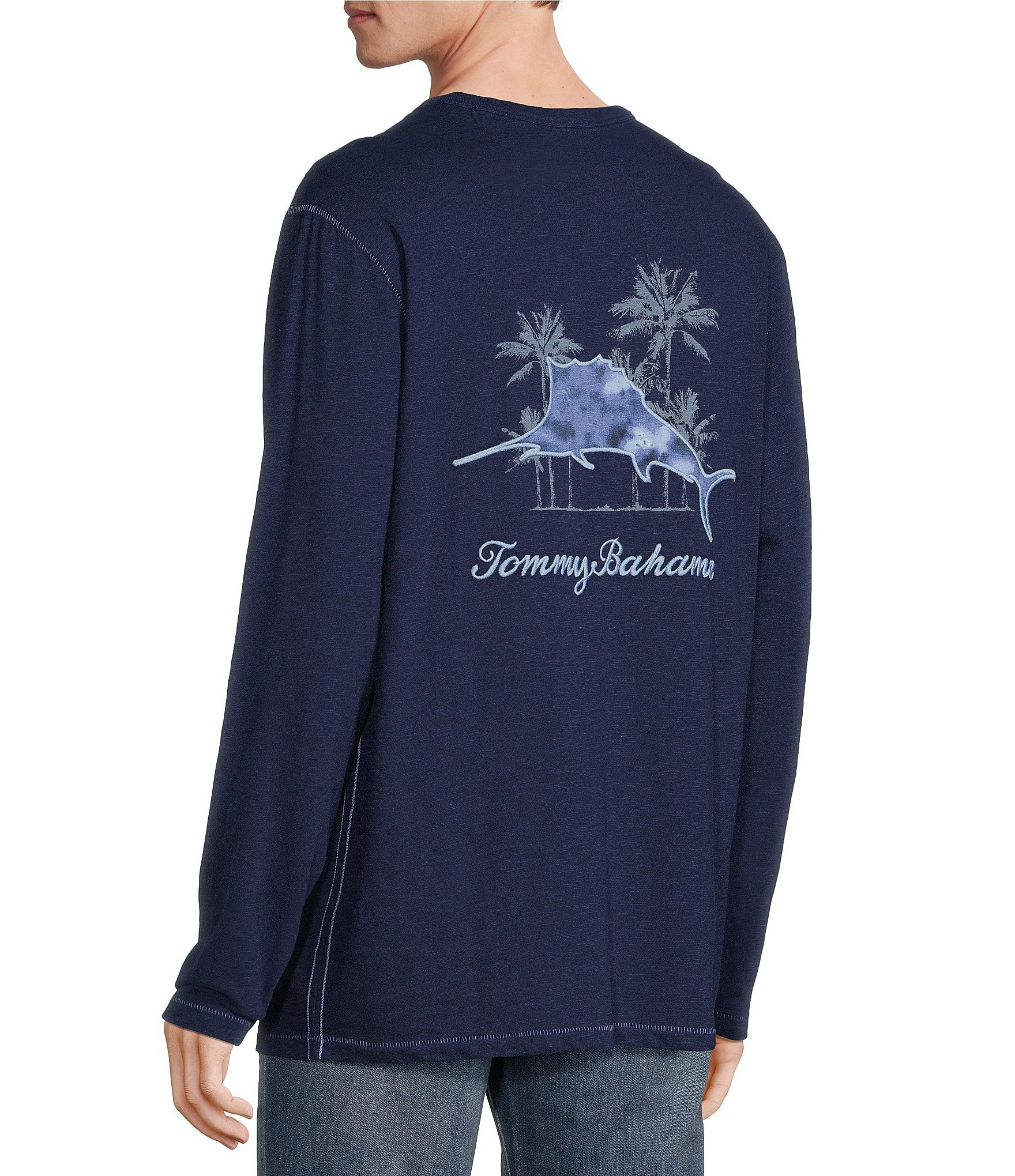 Tommy Bahama Azul Palms Long Sleeve Lux T-Shirt