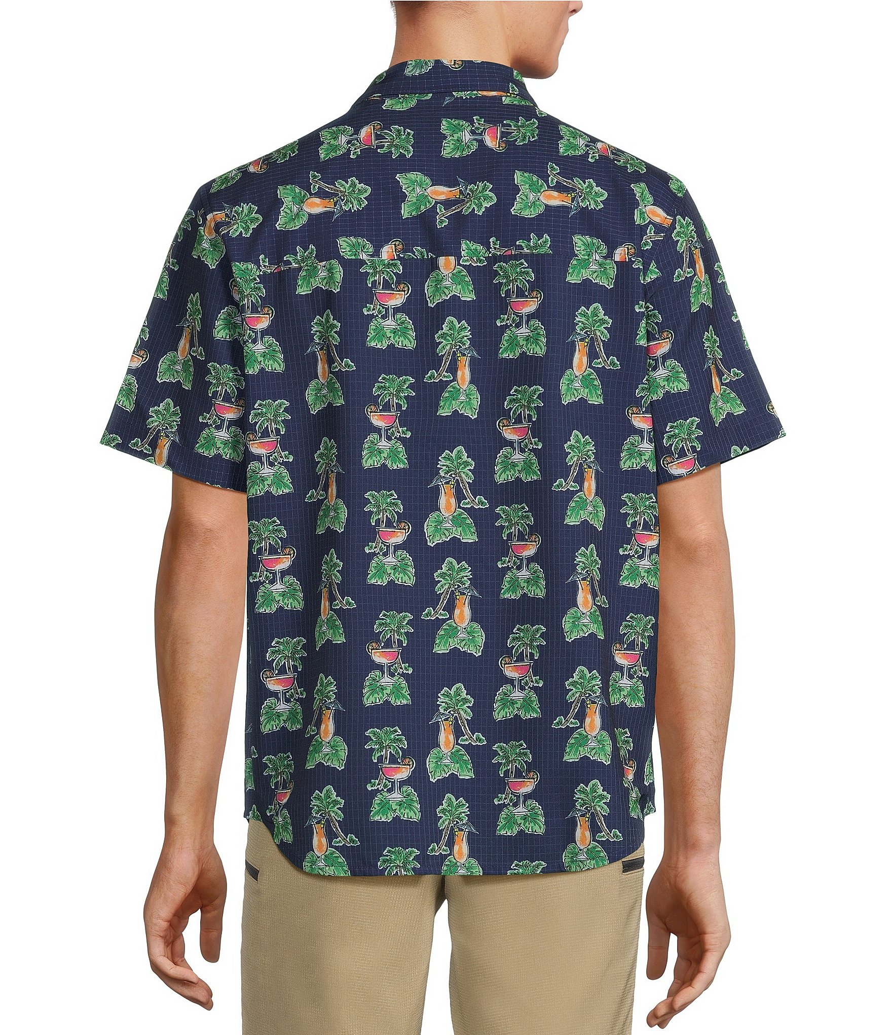 Tommy Bahama Bahama Coast Cocktail Nation Short Sleeve Woven Shirt