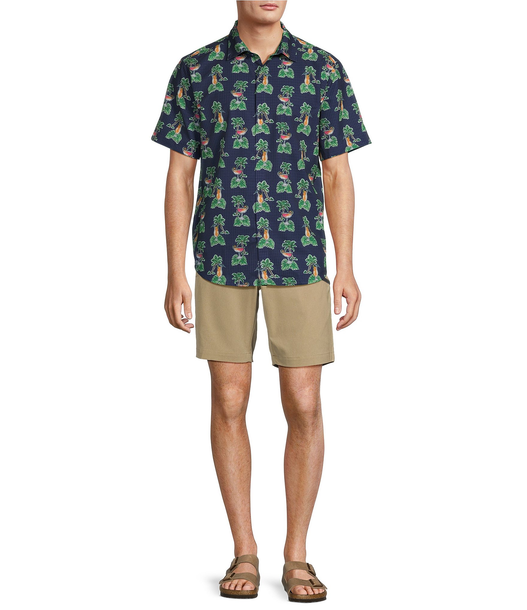 Tommy Bahama Bahama Coast Cocktail Nation Short Sleeve Woven Shirt