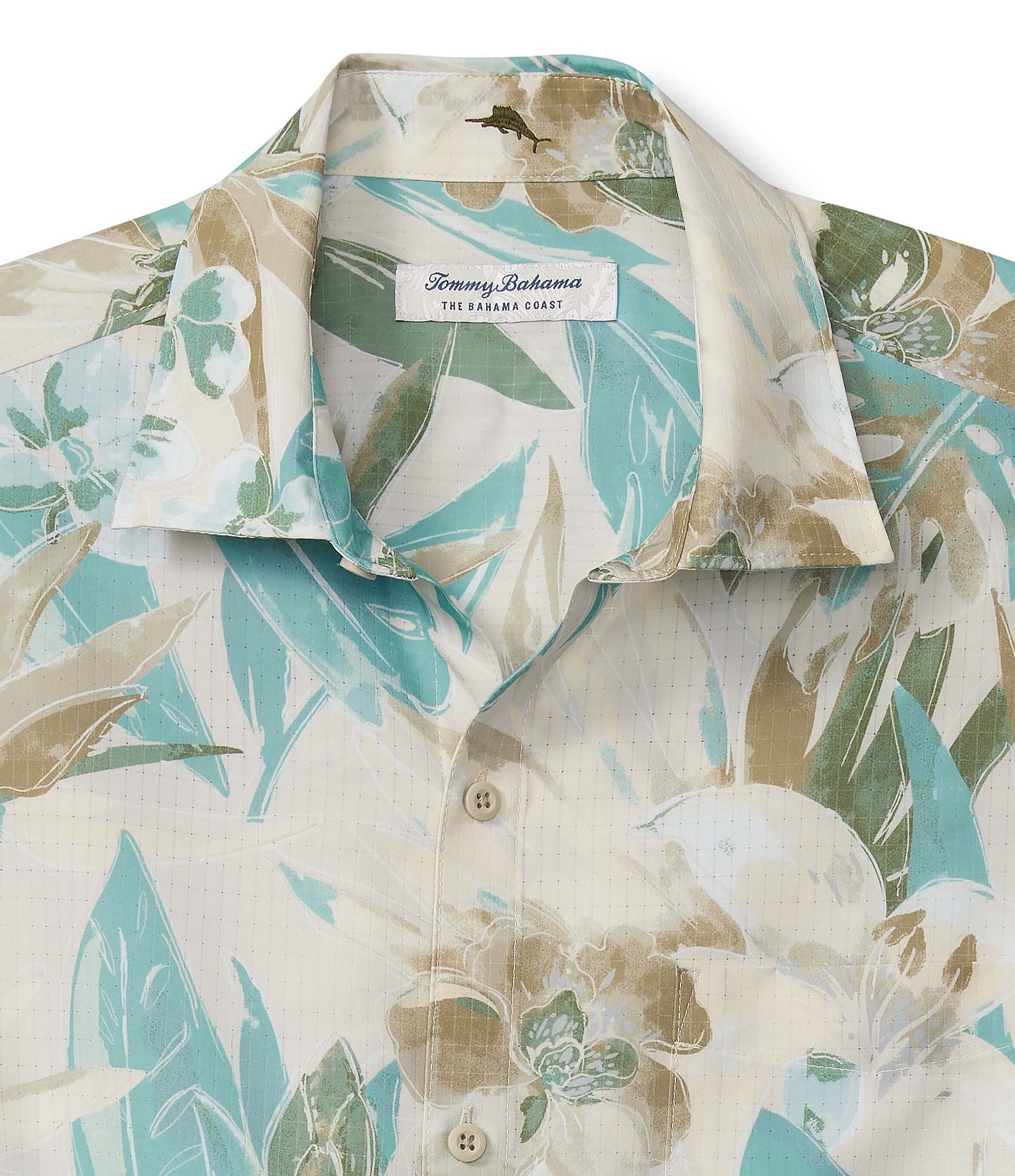 Tommy Bahama Bahama Coast Jungle Haven Printed Short Sleeve Shirt