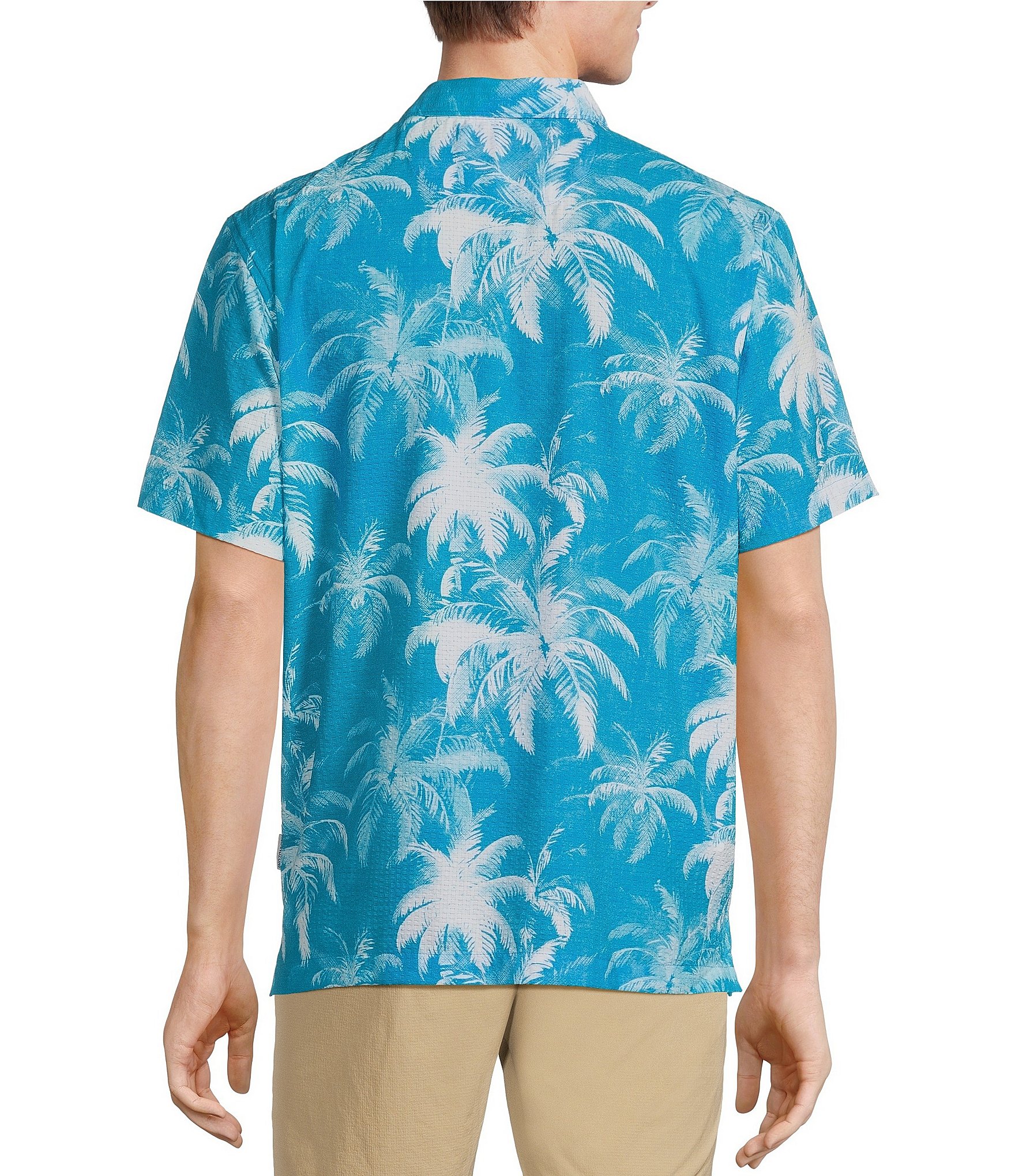 Tommy Bahama Bahama Coast Palm Burst Short Sleeve Polo Shirt