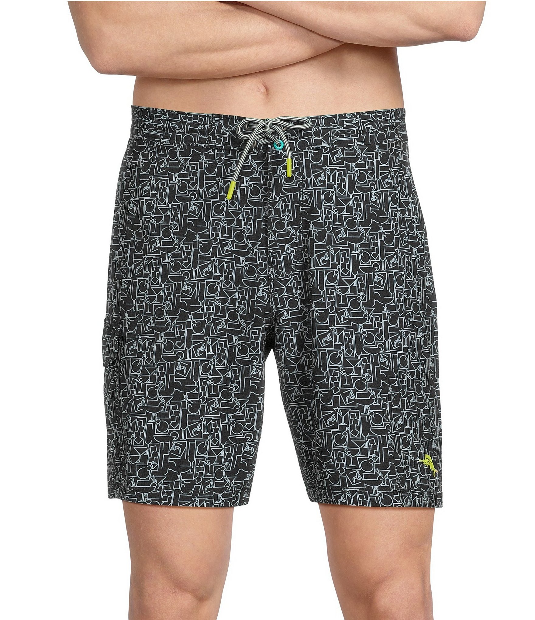 Tommy Bahama Baja Party Mixer 8#double; Board Shorts