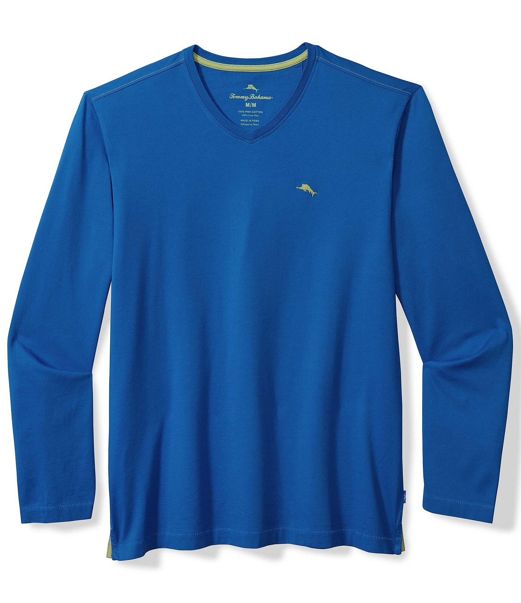 Tommy Bahama Bali Skyline V-Neck Long Sleeve T-Shirt