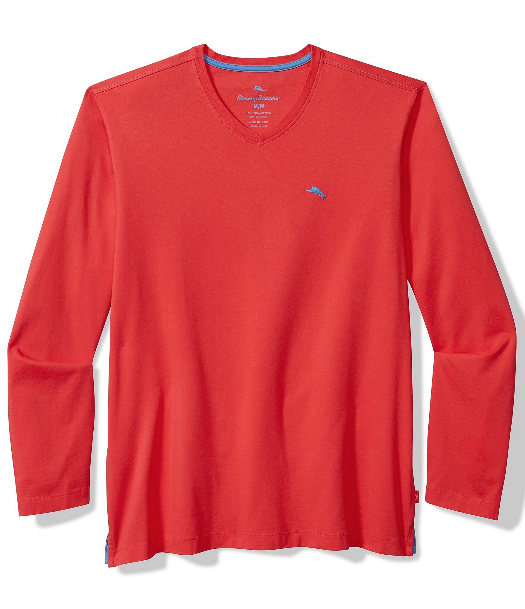 Tommy Bahama Bali Skyline V-Neck Long Sleeve T-Shirt