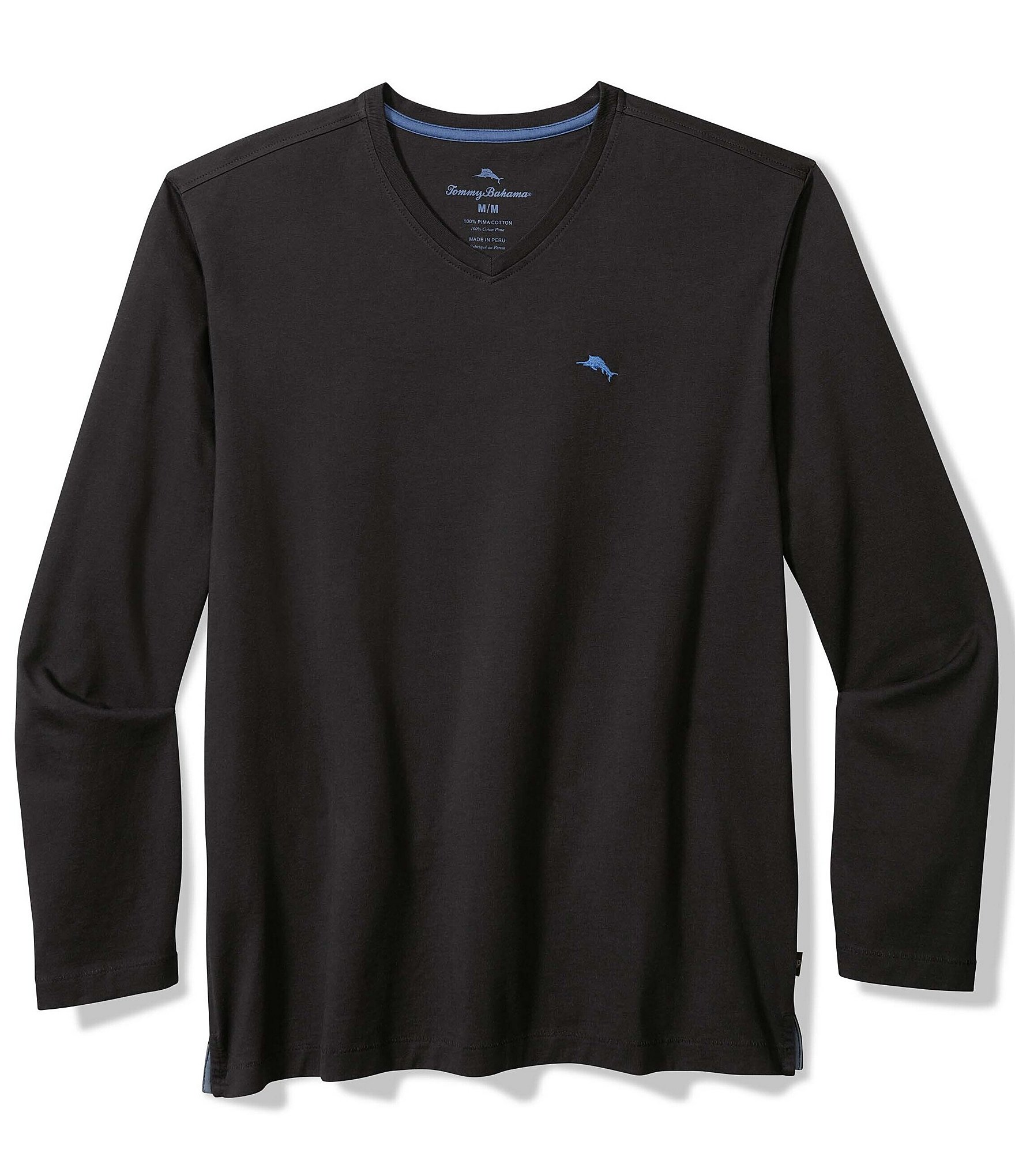 Tommy Bahama Bali Skyline V-Neck Long Sleeve T-Shirt