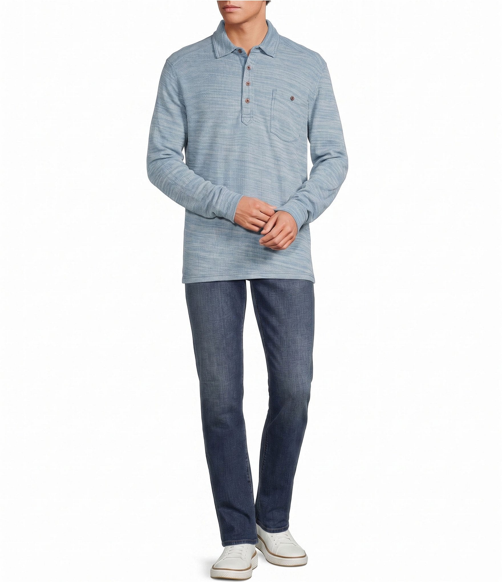 Tommy Bahama Bella Bay Long Sleeve Polo Shirt